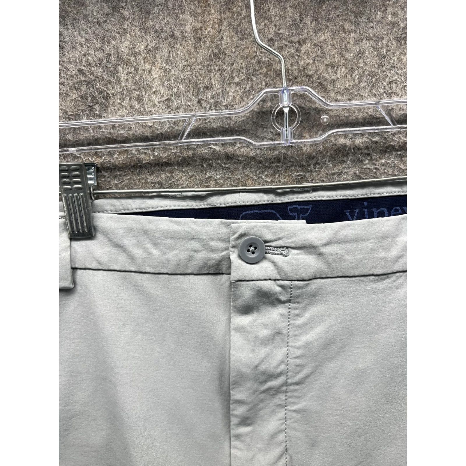 Vineyard Vines Vineyard Vines Shorts Mens 40 Gray Performance Chino Stretch 9 Inseam Casual Size US 40 / EU 56 - 4 Thumbnail
