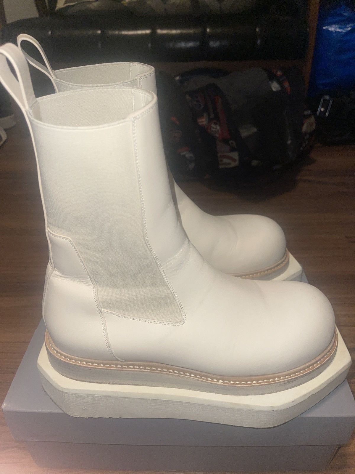 Rick Owens Rick Owen’s Beatle Turtle Cyclops Boot Size US 8 / EU 41 - 5 Thumbnail