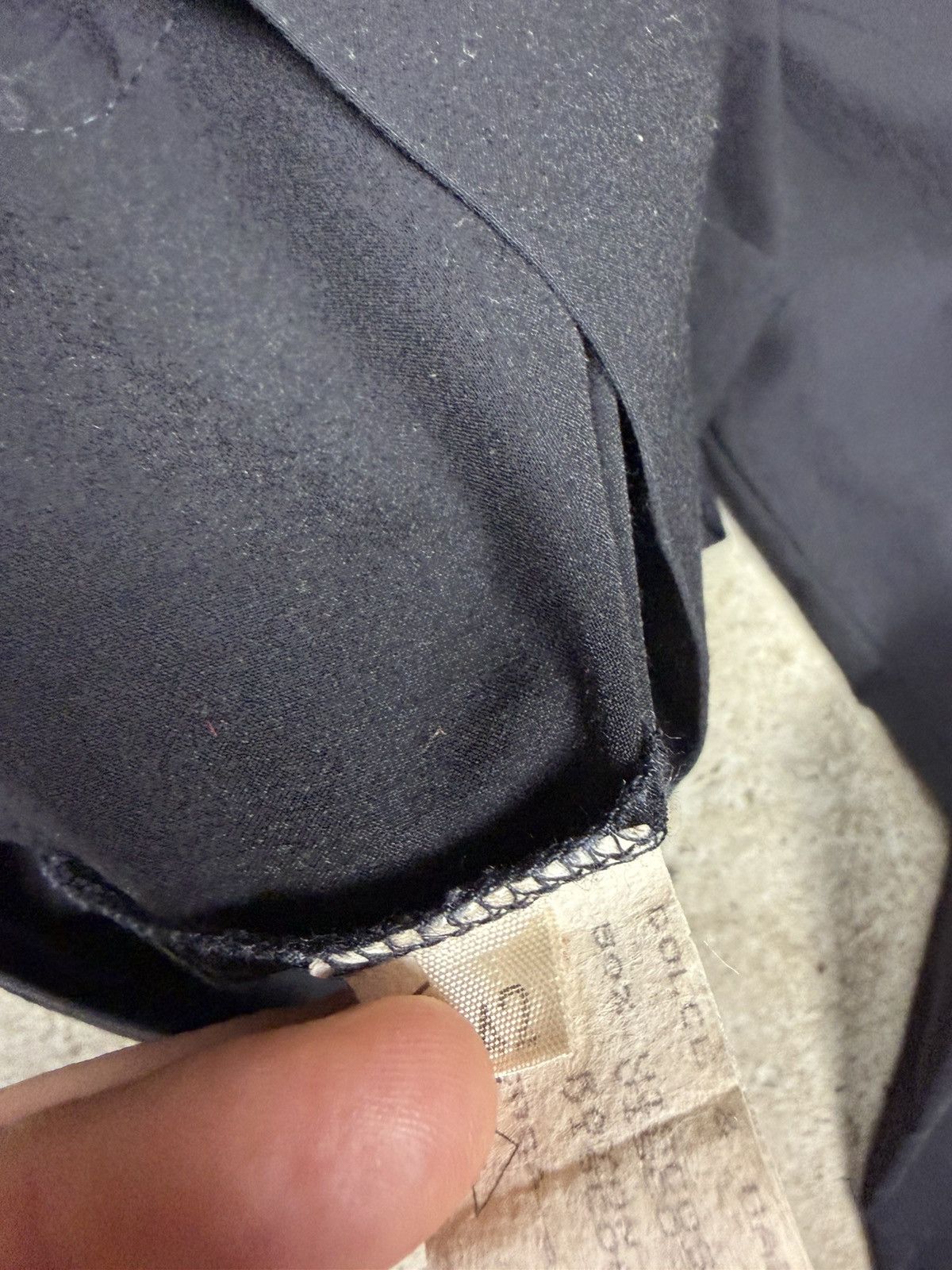 Dolce & Gabbana Vintage Early 90s Dolce & Gabbana Light Black Blazer Jacket Size S / US 4 / IT 40 - 13 Thumbnail