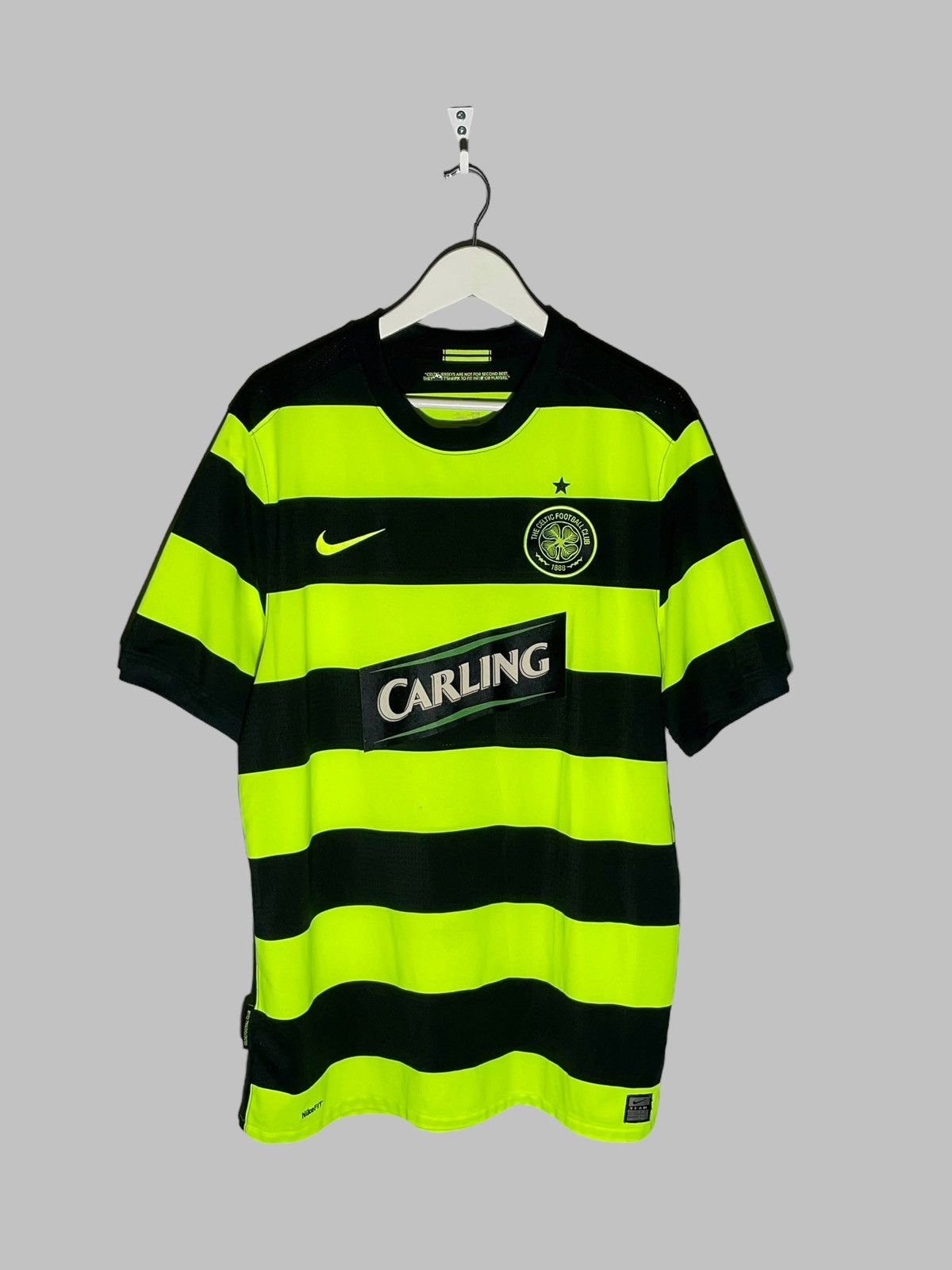 Nike × Vintage Celtic FC Nike 2009/10 Away Football Shirt Soccer Jersey Size US XL / EU 56 / 4 - 1 Thumbnail