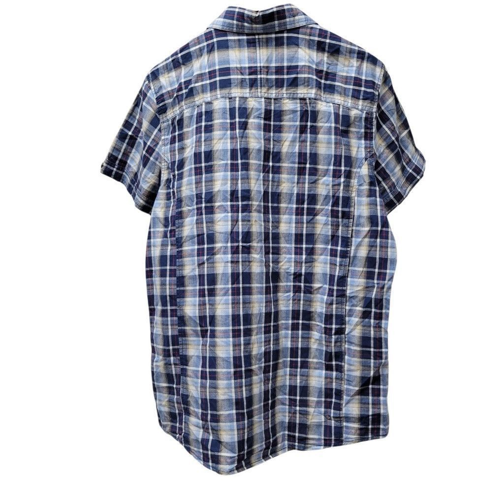 Buffalo David Bitton Buffalo David Bitton Plaid Shorts Sleeve Slim-Fit Medium Size US M / EU 48-50 / 2 - 5 Thumbnail