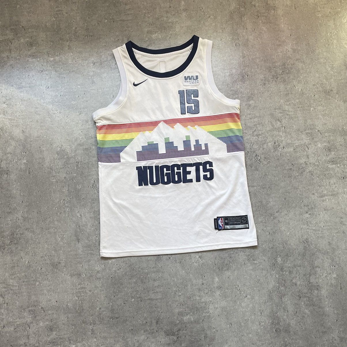 NBA × Nike Denver Nuggets NBA Nikola Jokic Jersey by Nike Size US M / EU 48-50 / 2 - 1 Thumbnail