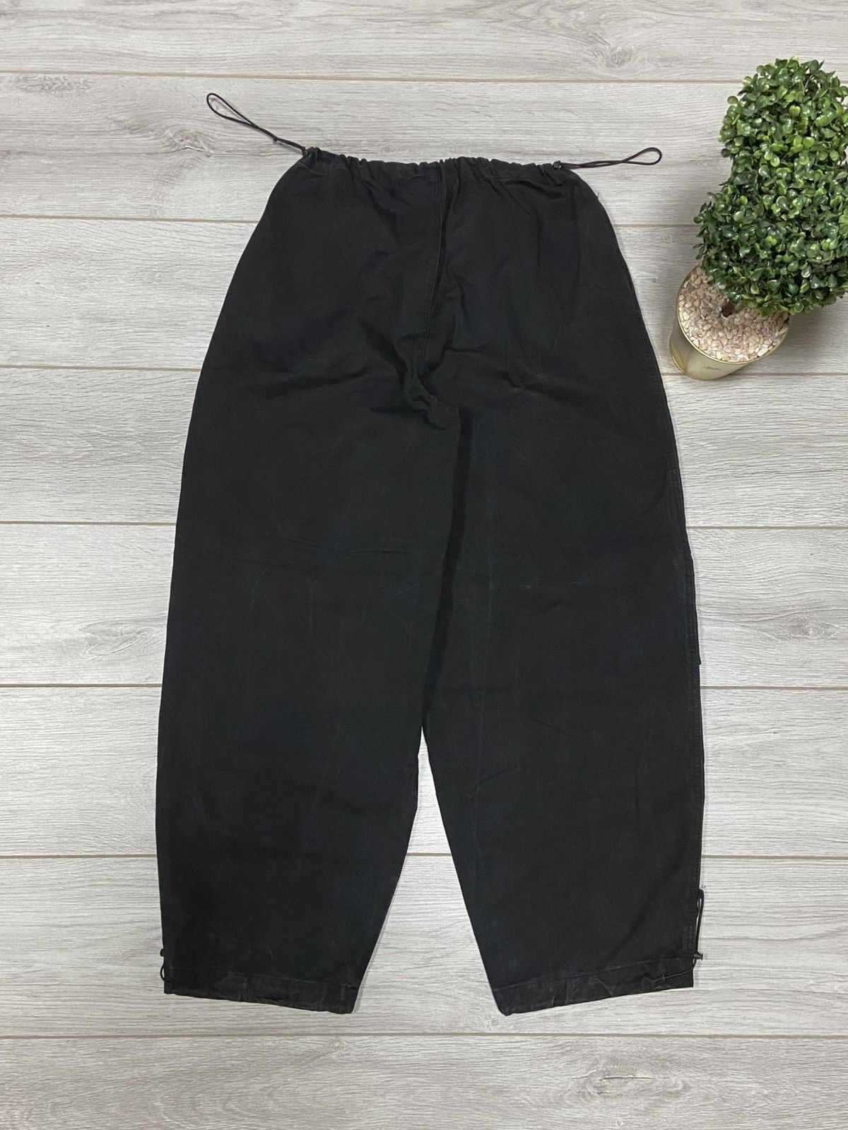 Vintage Designer wide leg parachute ninja pants Size US 31 - 3 Thumbnail