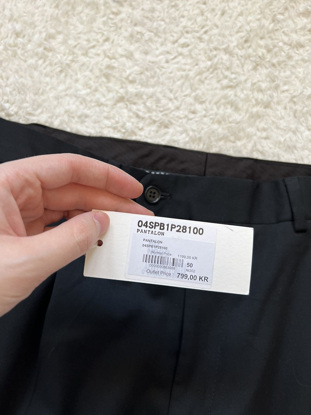 Balmain Balmain Paris black pants, new with tags Size US 37 - 2 Thumbnail