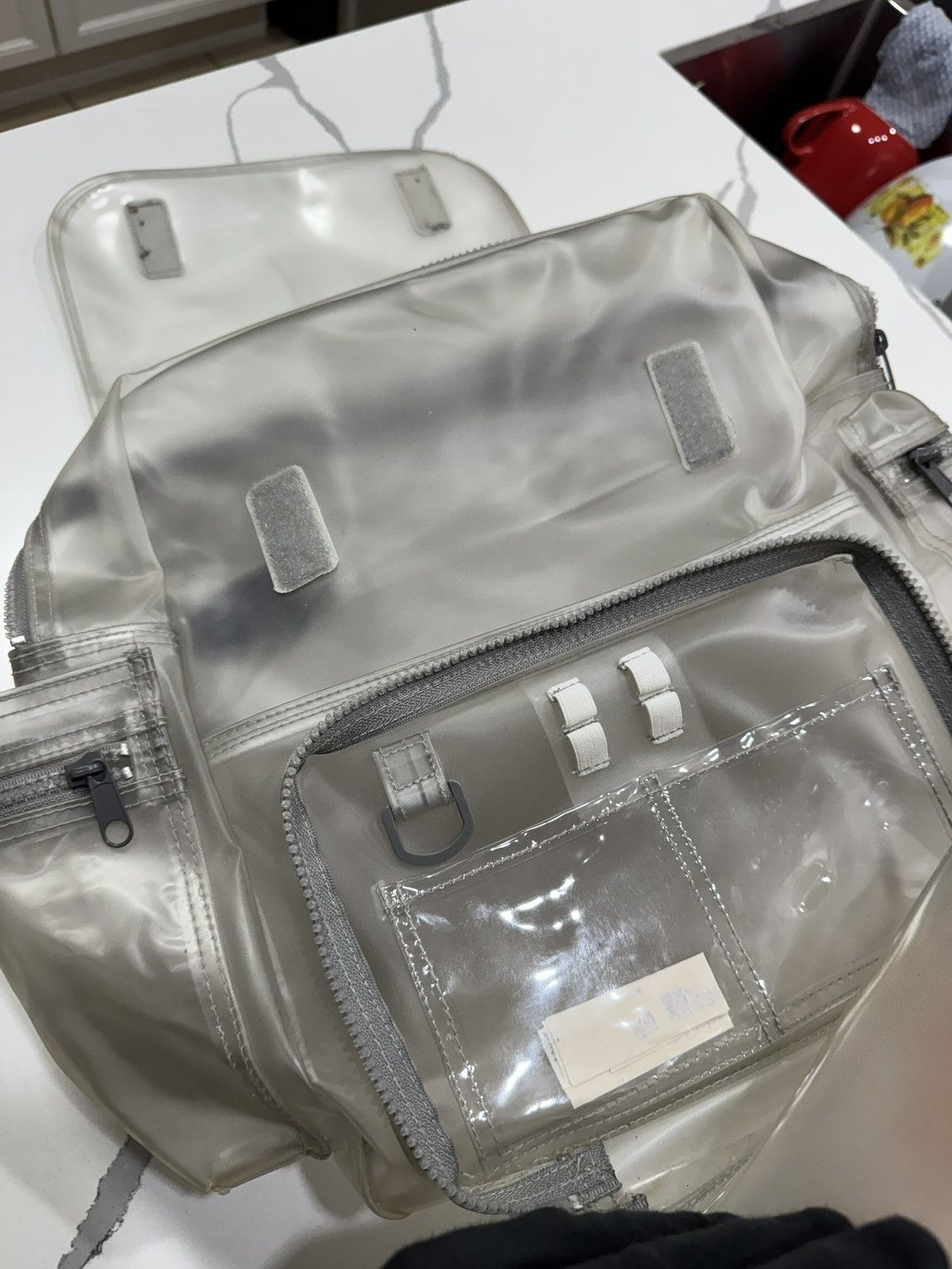 Gap Vintage Y2K GAP Technical Clear Multi-Pocket Backpack Size ONE SIZE - 9 Thumbnail