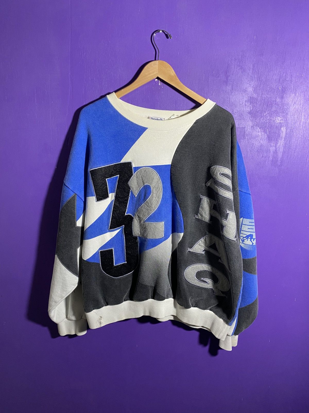 Vintage 90s Reebok SHAQ Orlando magic crewneck