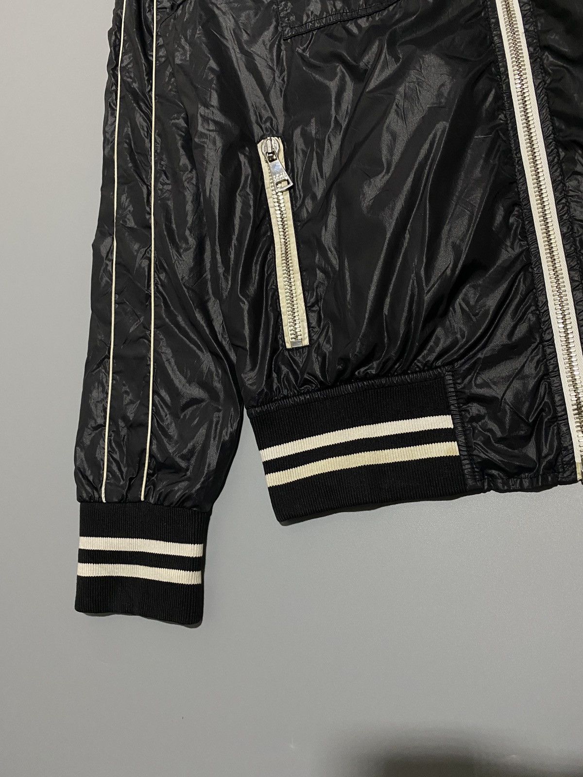 Dolce & Gabbana black zip hooded Jacket Size US M / EU 48-50 / 2 - 4 Thumbnail