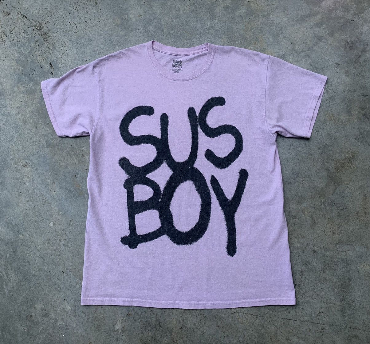 Streetwear SUS BOY OG Sus Boy light pink t-shirt | Grailed