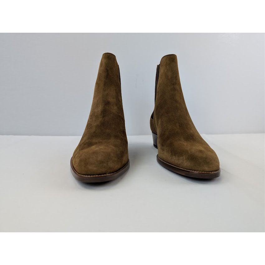 Saint Laurent Paris o1rshd1 Leather Gorain Florence Horsebit Loafer Boots Brown Size US 9 / EU 42 - 11 Thumbnail