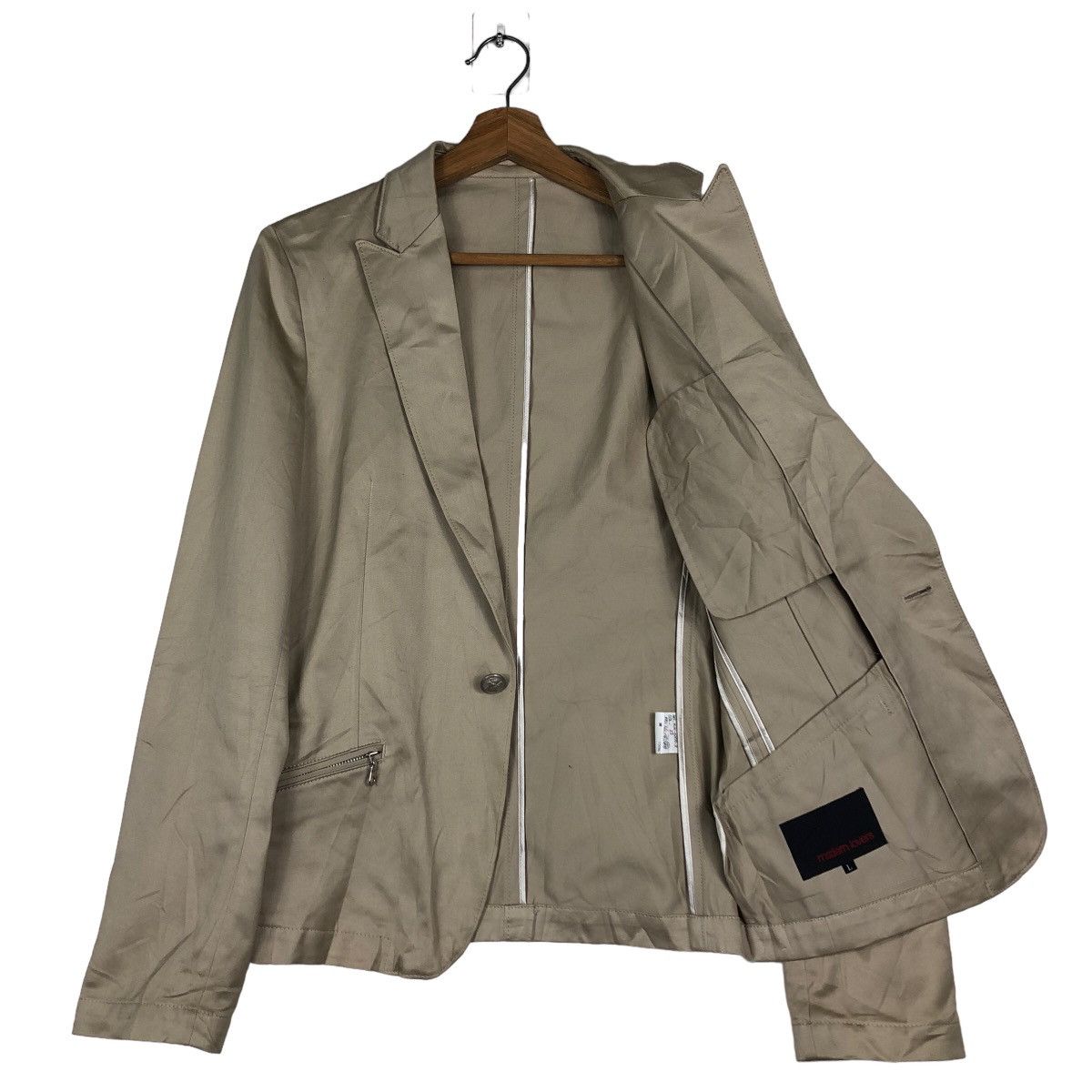 Japanese Brand 🔥Cropped Biker Jacket Modern Lovers Japan Made Size US L / EU 52-54 / 3 - 11 Thumbnail