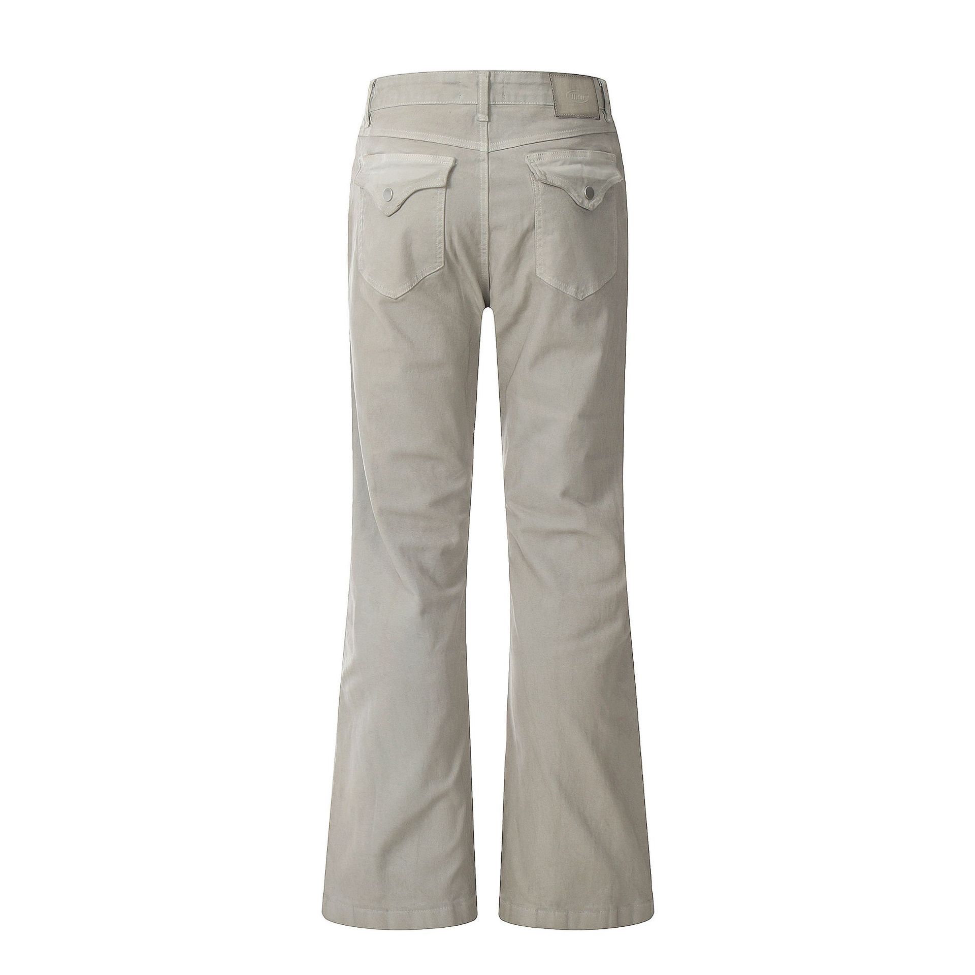 Japanese Brand × Jean American high street all-match cleanfit flared casual jeans Size US 32 / EU 48 - 2 Thumbnail