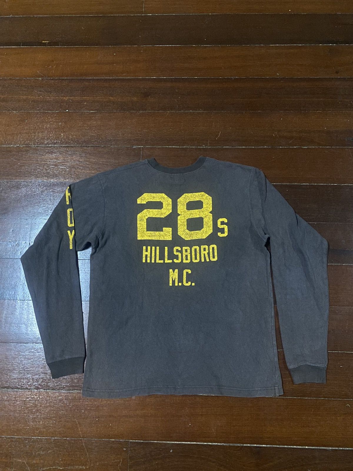 Warehouse & Co. Vintage PHERROW charlies bros hillsboro m.c longsleeve tee Size US L / EU 52-54 / 3 - 9 Thumbnail