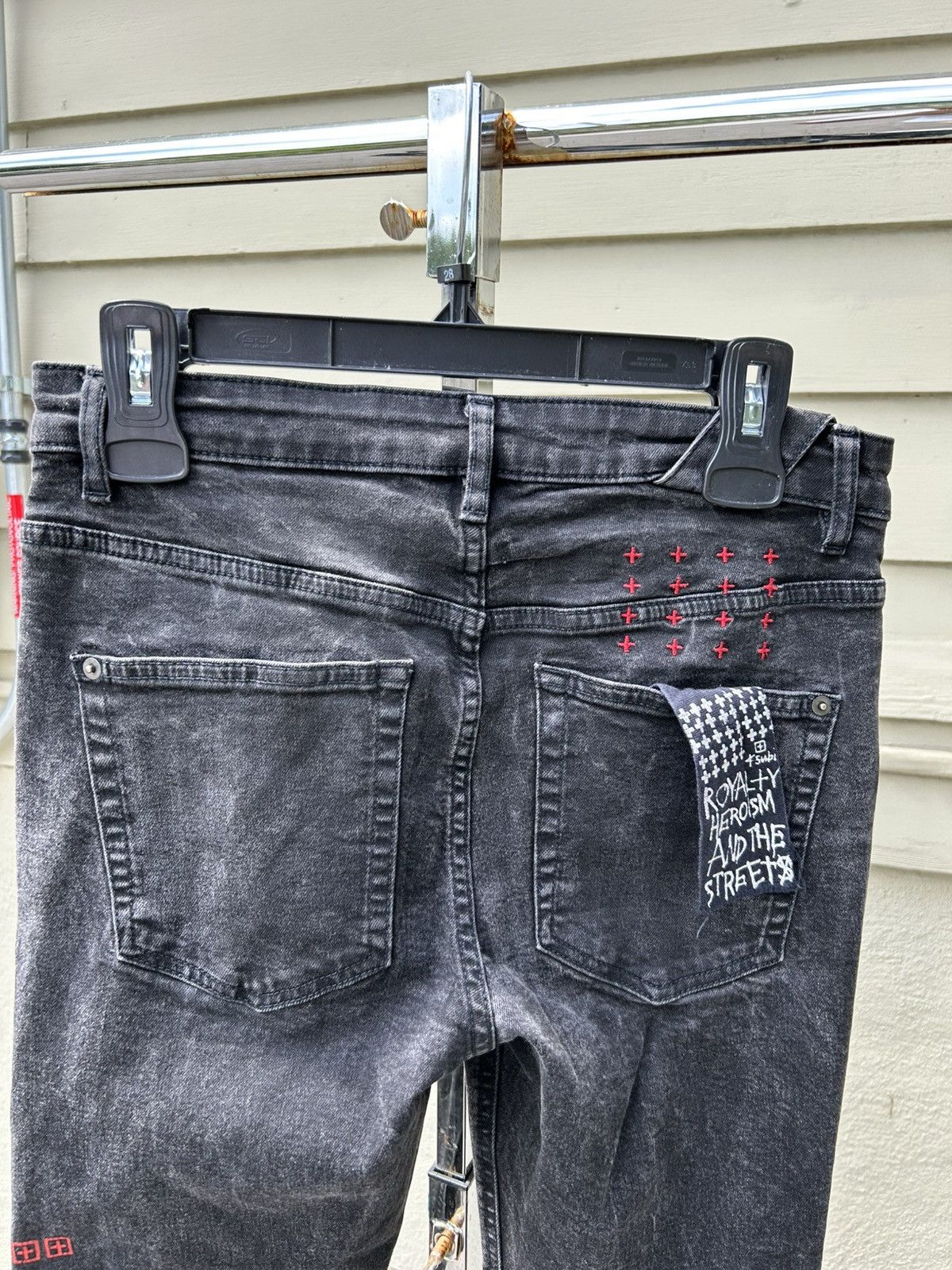 Ksubi Ksubi jeans black/red Size US 31 - 2 Thumbnail