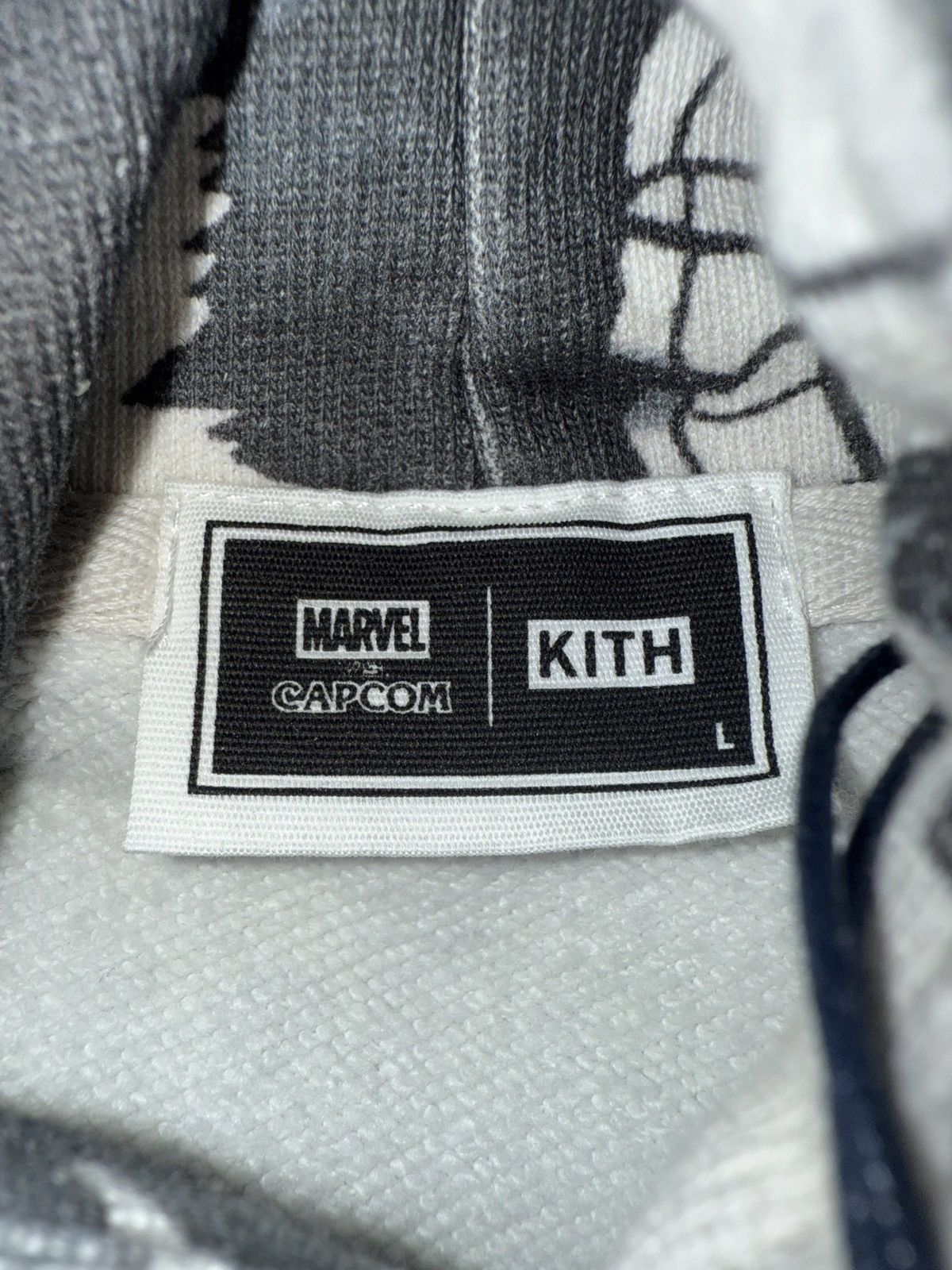 Asics × Kith × Marvel Comics Kith Marvel Capcom All Over Printed Hoodie Size US L / EU 52-54 / 3 - 4 Thumbnail