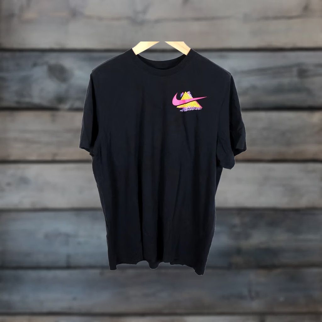 Nike Nike Athletics T-Shirt Men XL Black Dri Fit Double-Sided Cotton Blend 2XL Tag Size US XL / EU 56 / 4 - 1 Thumbnail