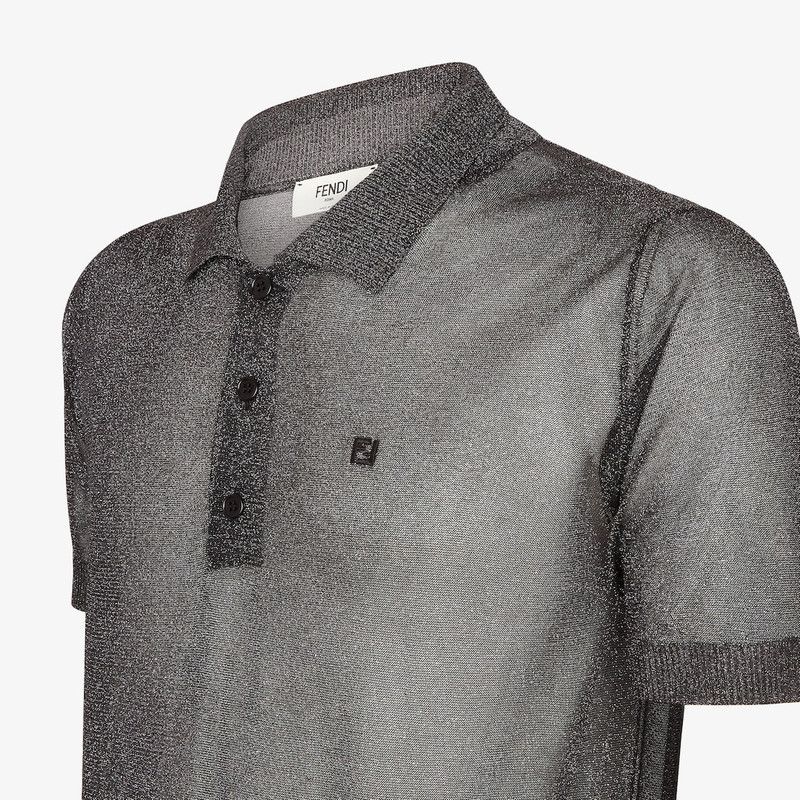 Fendi o1B3y1r0526 Polo Shirt in Gray Size US S / EU 44-46 / 1 - 3 Thumbnail
