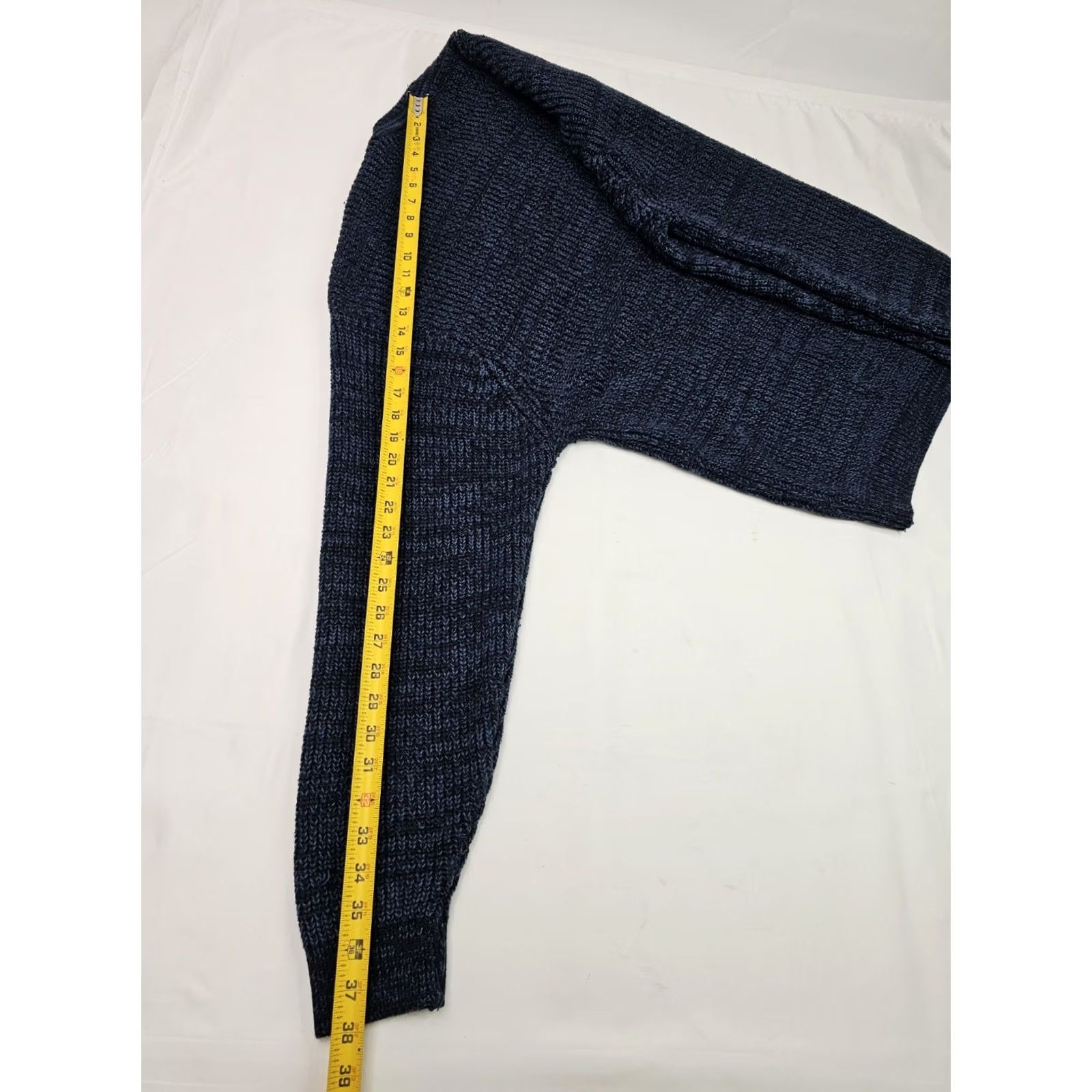 Vintage VINTAGE Penguin Munsingwear Cable Knit Pullover Sweater Men 3X Heather Blue Crew Neck Size US XXL / EU 58 / 5 - 6 Thumbnail