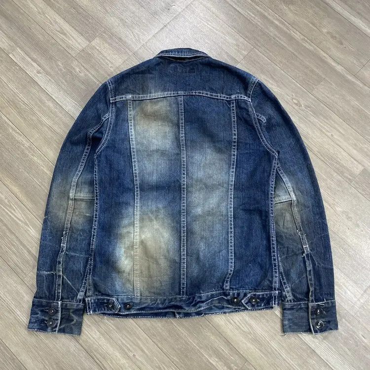 Beauty Beast Fuga Distressed Ifsixwasnine Denim Jacket Size US S / EU 44-46 / 1 - 14 Thumbnail