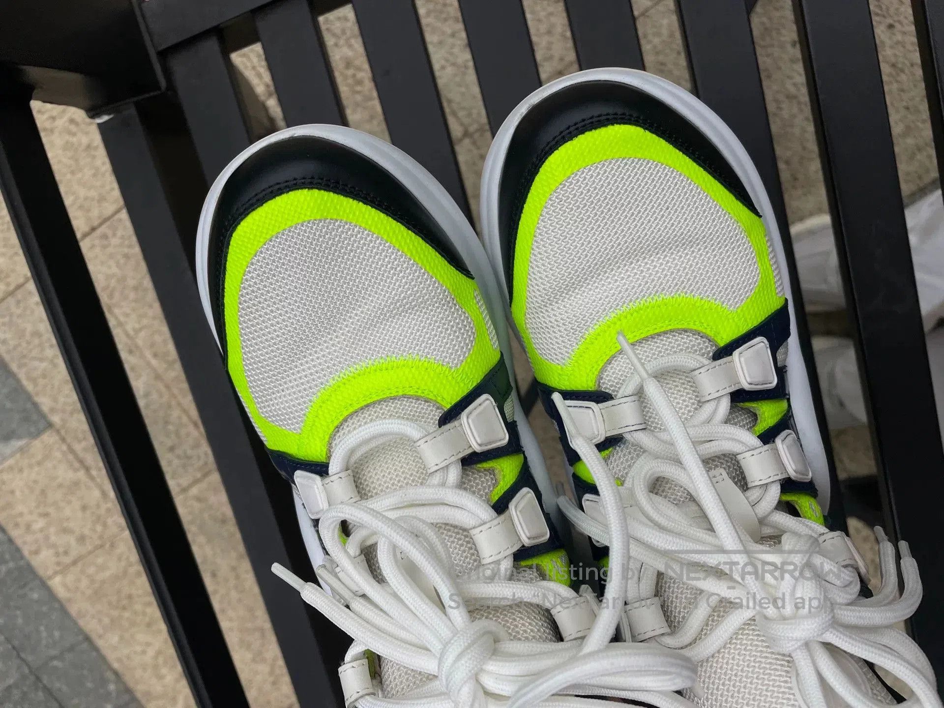 LVXWA Green Louis Vuitton Arch Bridge Shoes. Size US 7 / IT 37 - 7 Thumbnail