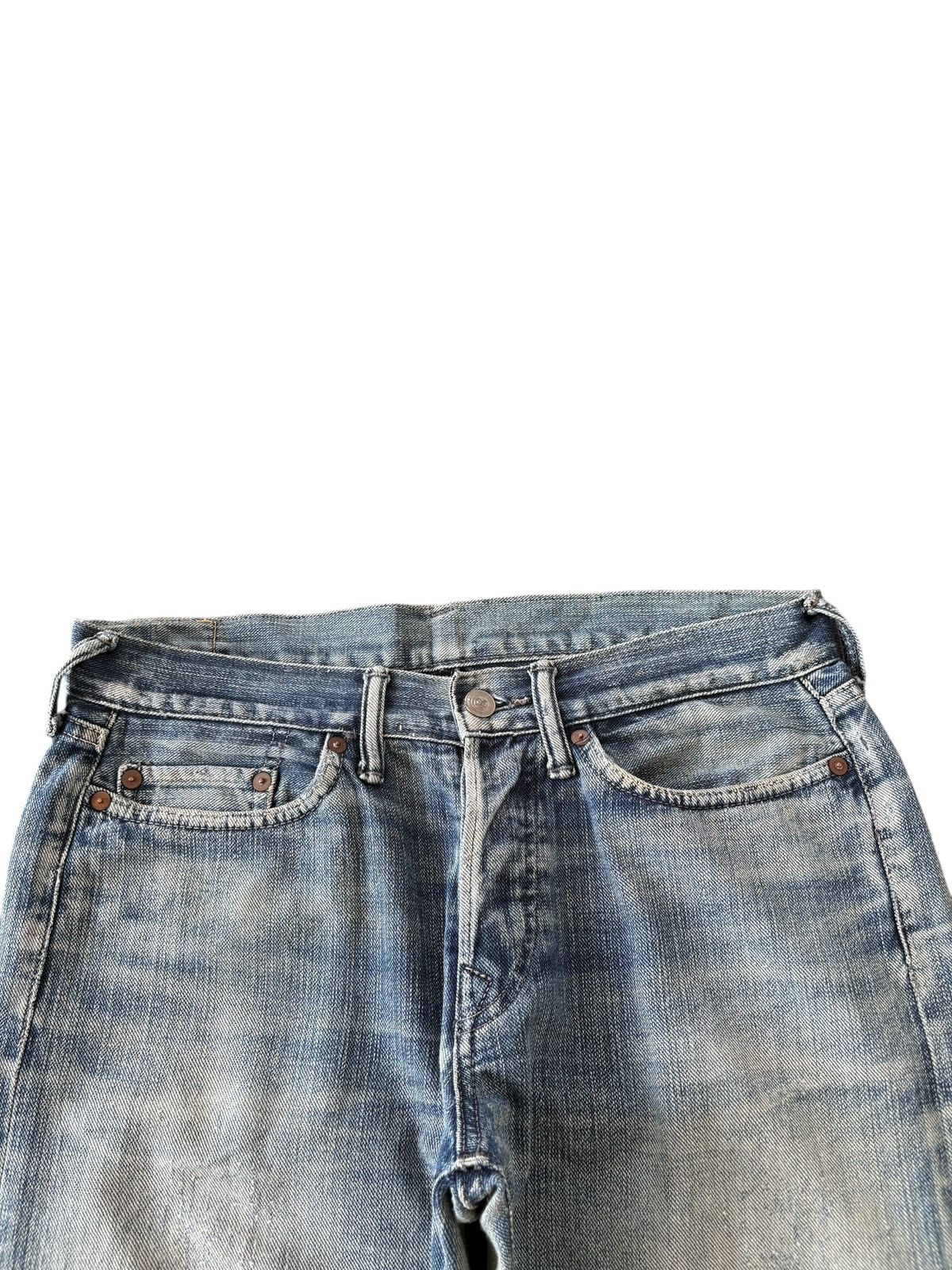 45rpm Vintage Japanese 45Rpm Mud Wash Loose Jeans Size US 31 - 3 Thumbnail