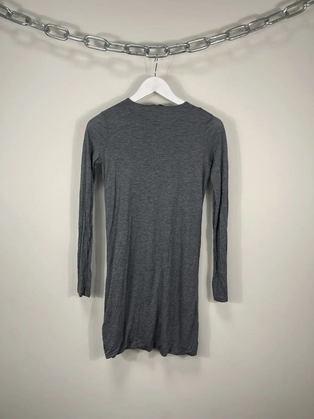 Acne Studios Emilia AW15 Avant Garde Gray Luxury Mini Dress