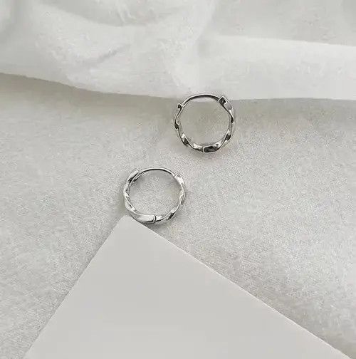 Other silver retro punk earrings Size ONE SIZE - 3 Thumbnail
