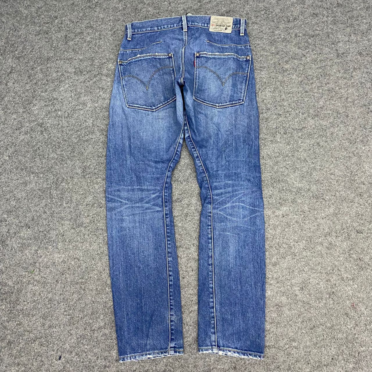 Japanese Brand 💥Best Offer💥Vintage 90s Levis Engineered Distressed Denim Size US 32 / EU 48 - 2 Thumbnail