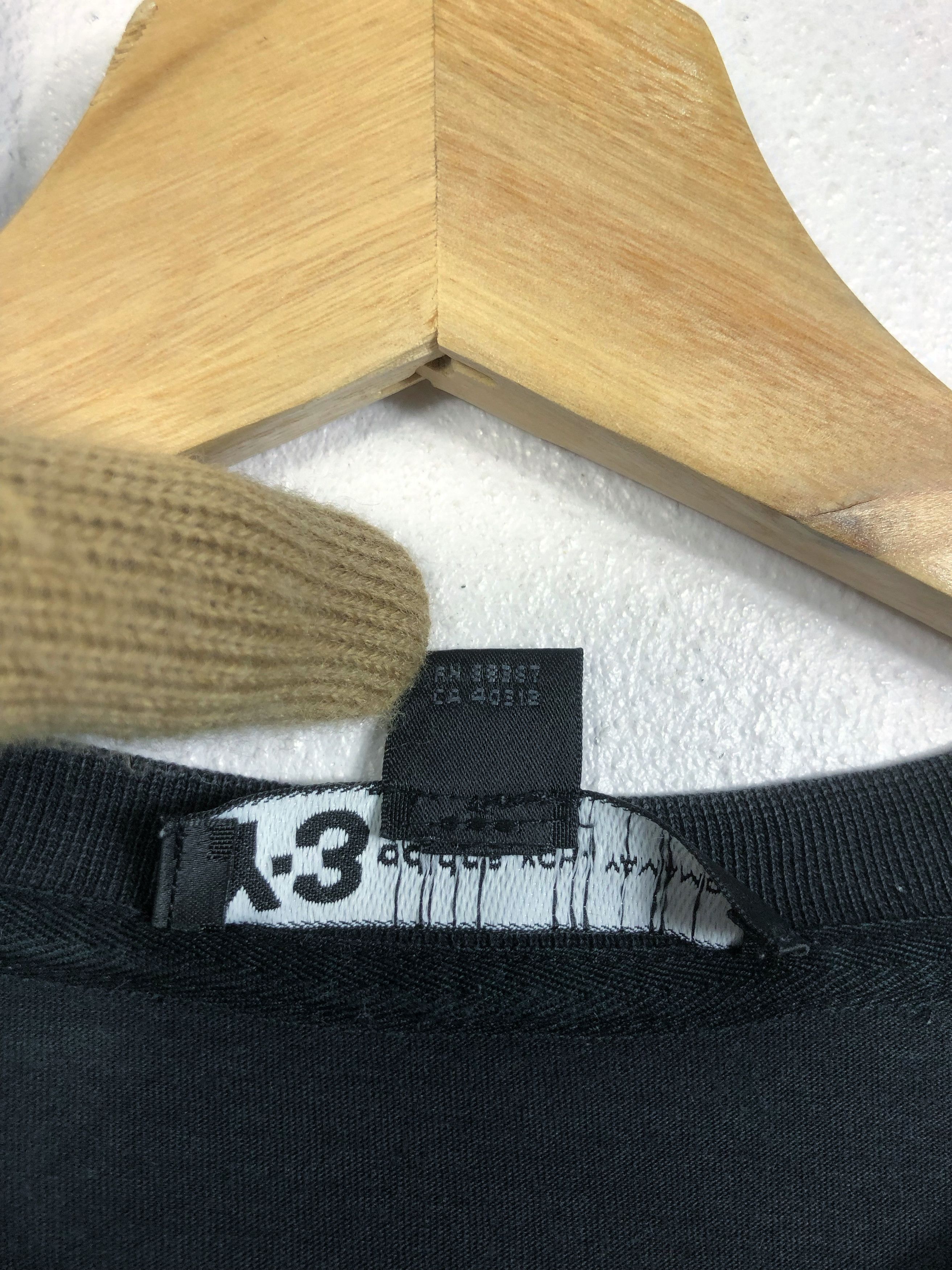 Y-3 Rare Yohji Yamamoto Y-3 X Adidas Big Logo Tee Size US XL / EU 56 / 4 - 9 Thumbnail