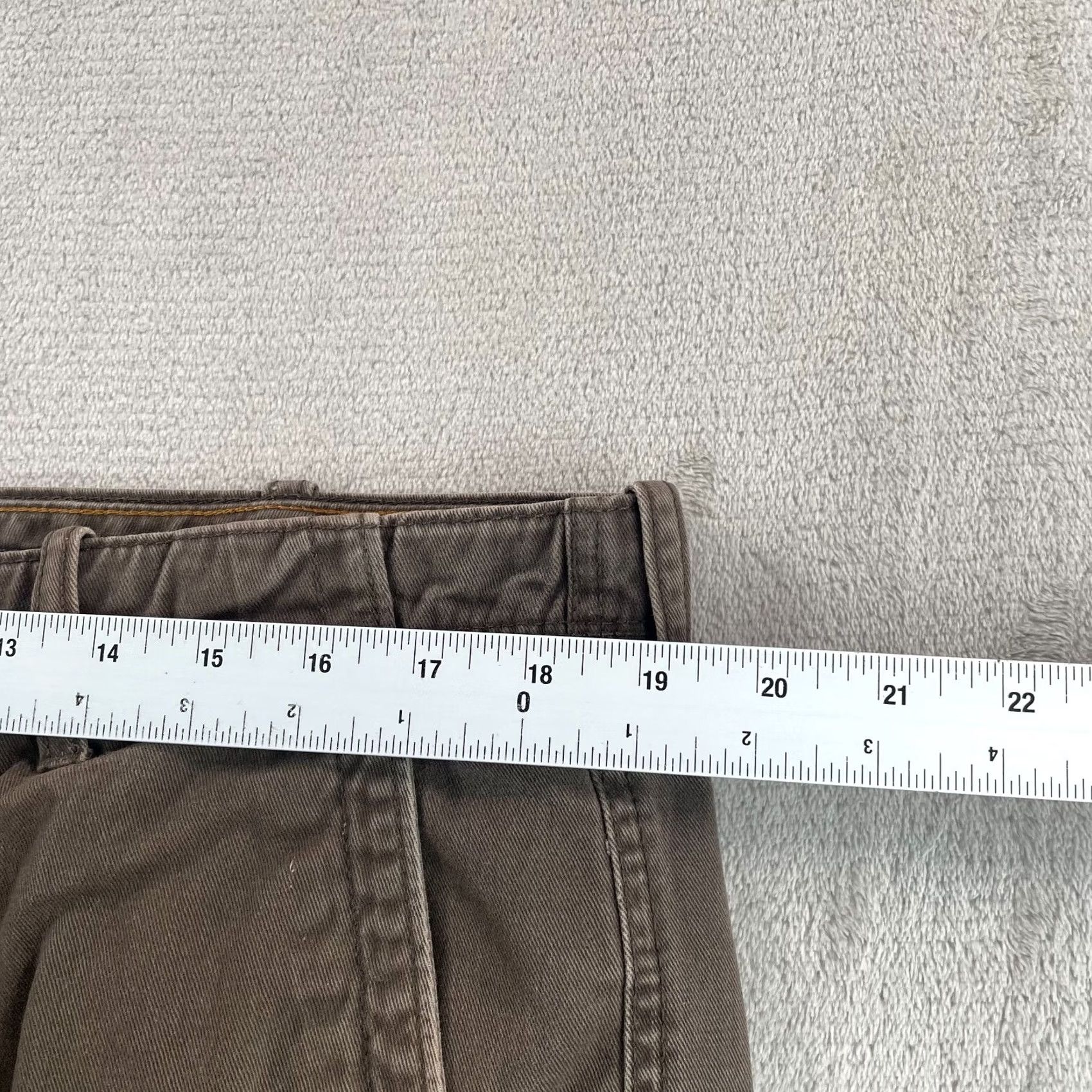 Timberland VINTAGE Timberland Cargo Pants Men 38x27 Brown Distressed Grunge Cargo Pocket 5-Pocket Relaxed Straight Denim? Size US 38 / EU 54 - 7 Thumbnail