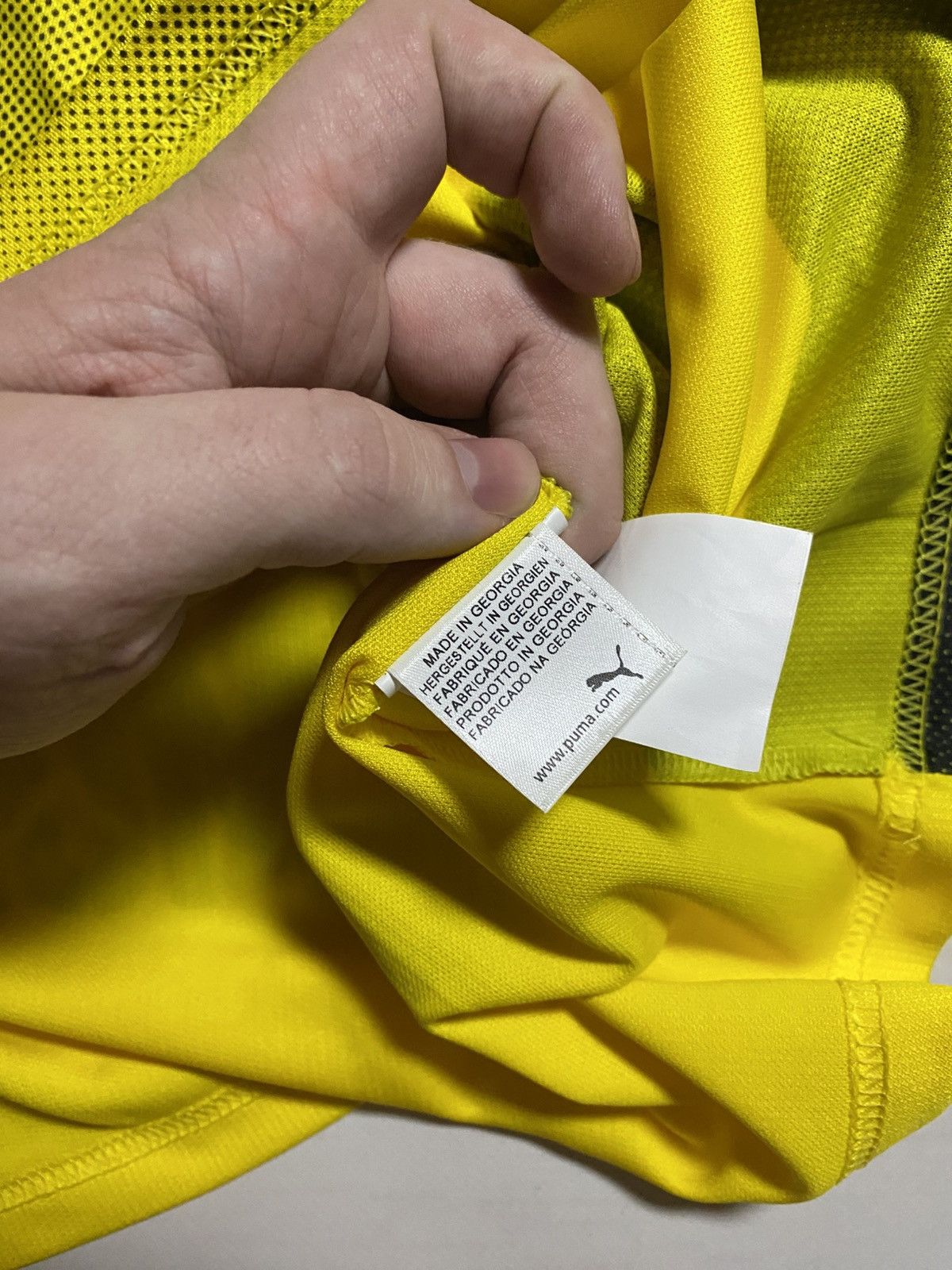 Puma × Vintage Puma Borussia Dortmund 2017/18 Home Jersey T Shirt Size US S / EU 44-46 / 1 - 5 Thumbnail