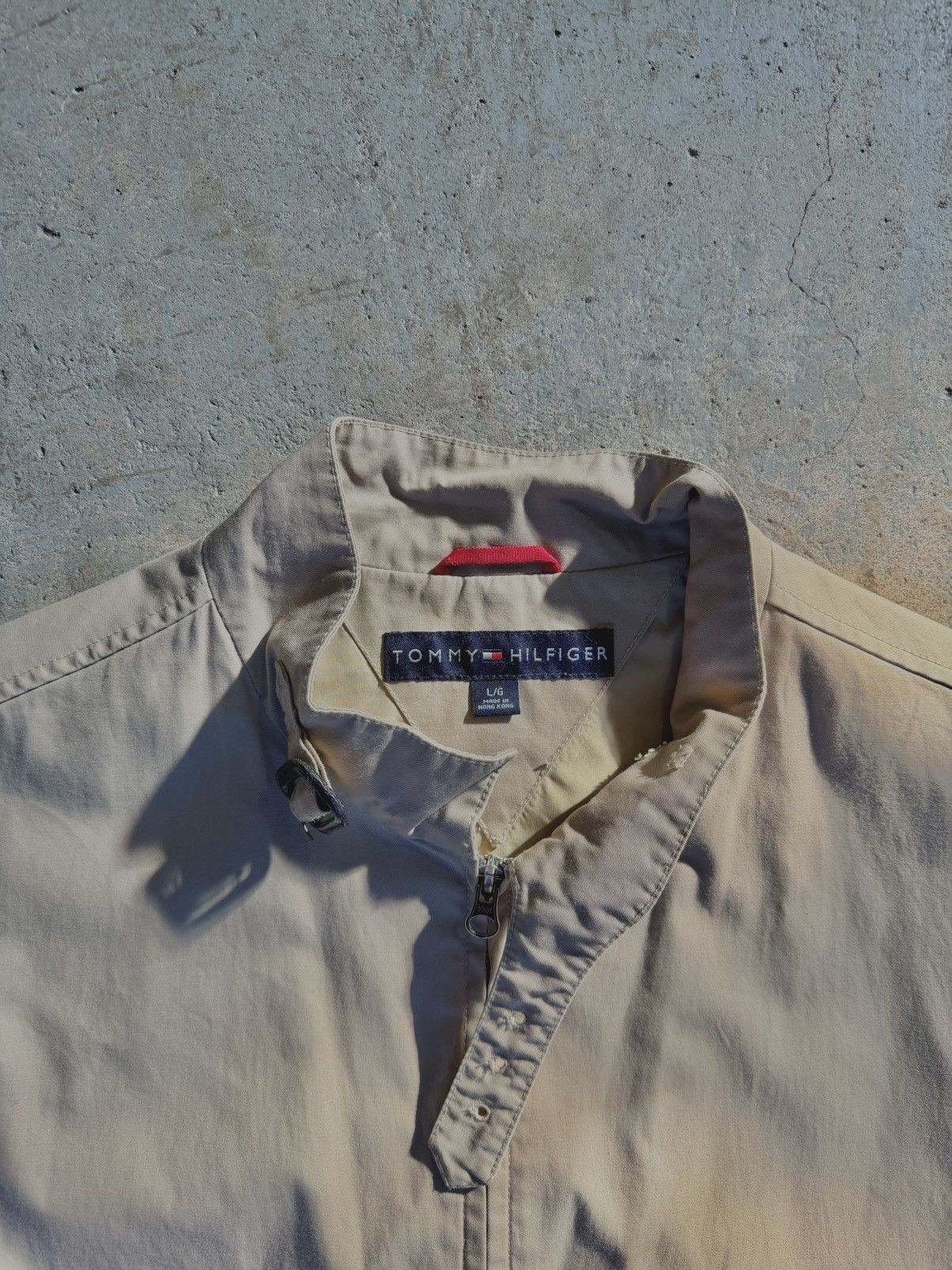 Tommy Hilfiger Vintage Tommy Hilfiger Utility Jacket Size US L / EU 52-54 / 3 - 3 Thumbnail