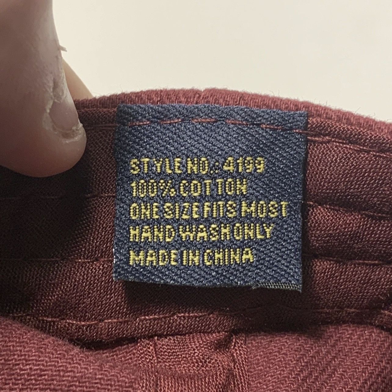 Other Ladds Guns Burgundy Cap Size ONE SIZE - 4 Thumbnail