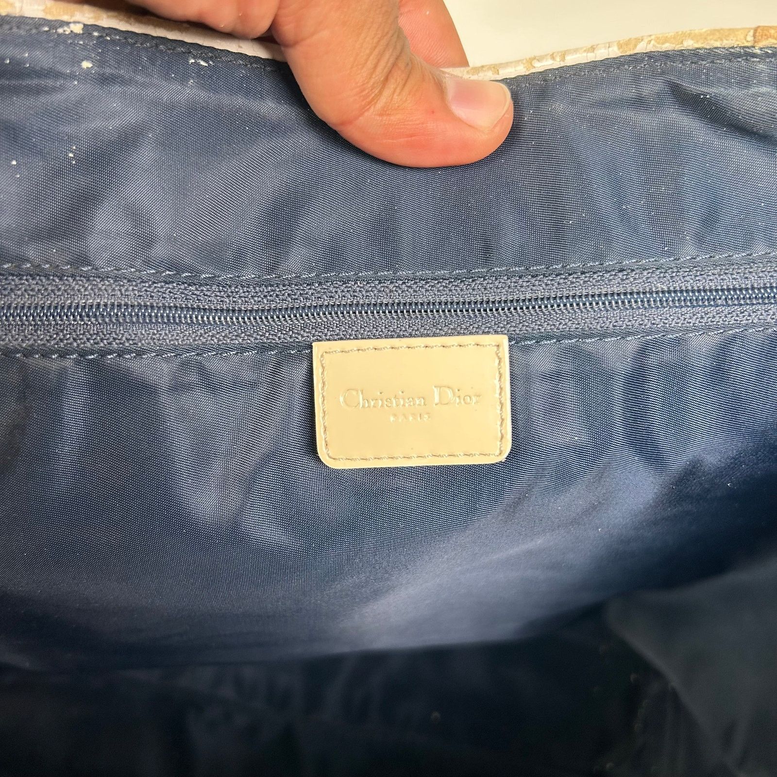 Christian Dior Monsieur Christian Dior Trotter 1 Canvas Tote Bag Size ONE SIZE - 8 Thumbnail