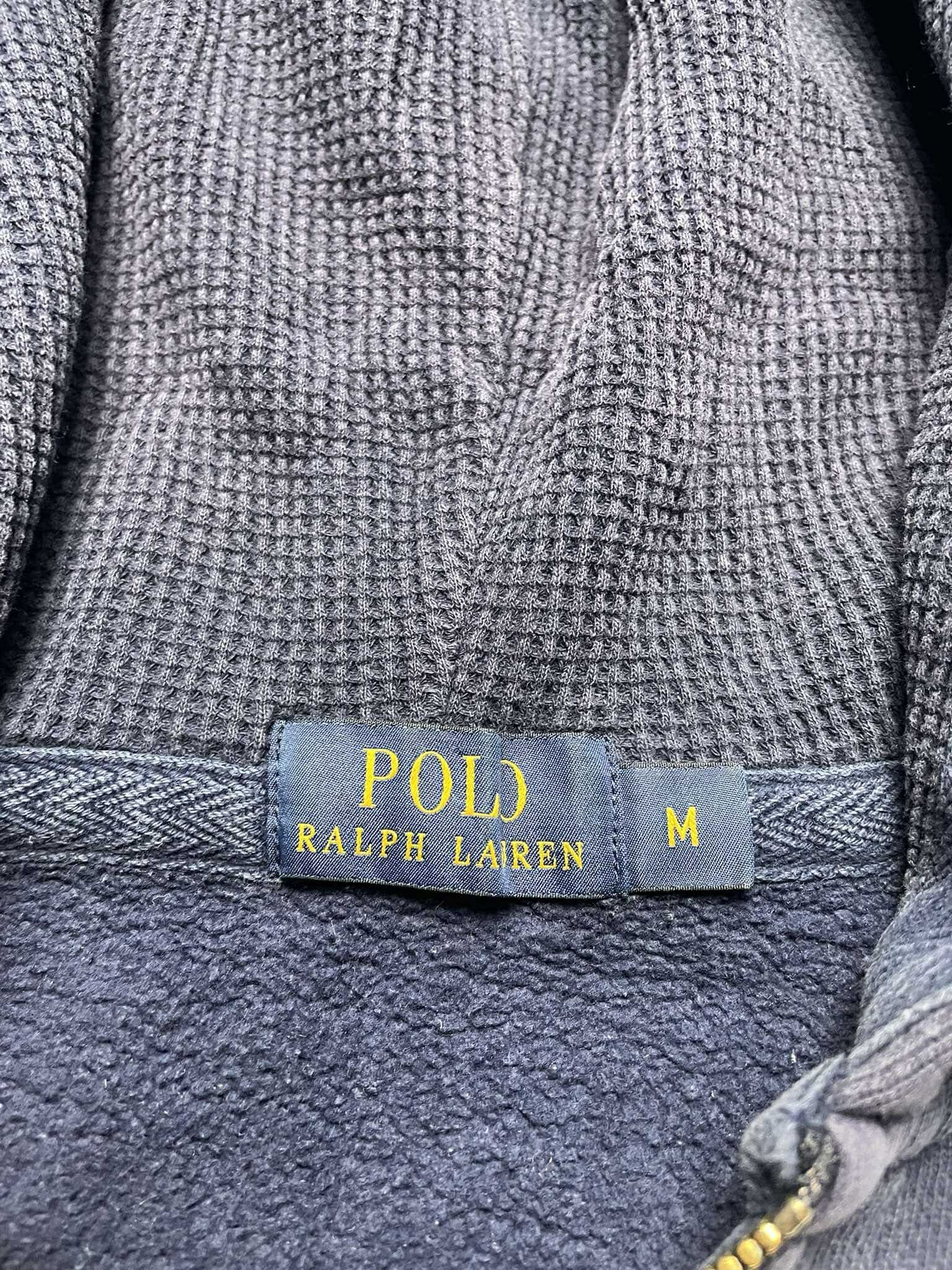 Polo Ralph Lauren × Vintage Vintage Sweatshirt Hoodie Polo ralph Lauren logo drip zip Size US M / EU 48-50 / 2 - 7 Thumbnail