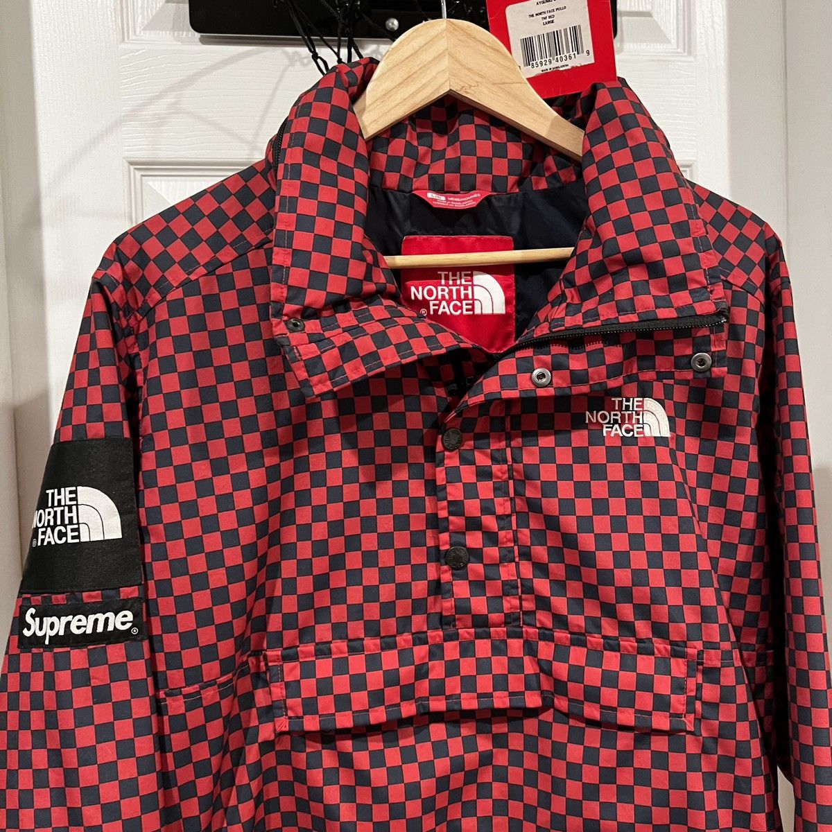 Supreme × The North Face Supreme x The North Face 2011 Checkered Pullover Jacket Size US L / EU 52-54 / 3 - 5 Thumbnail