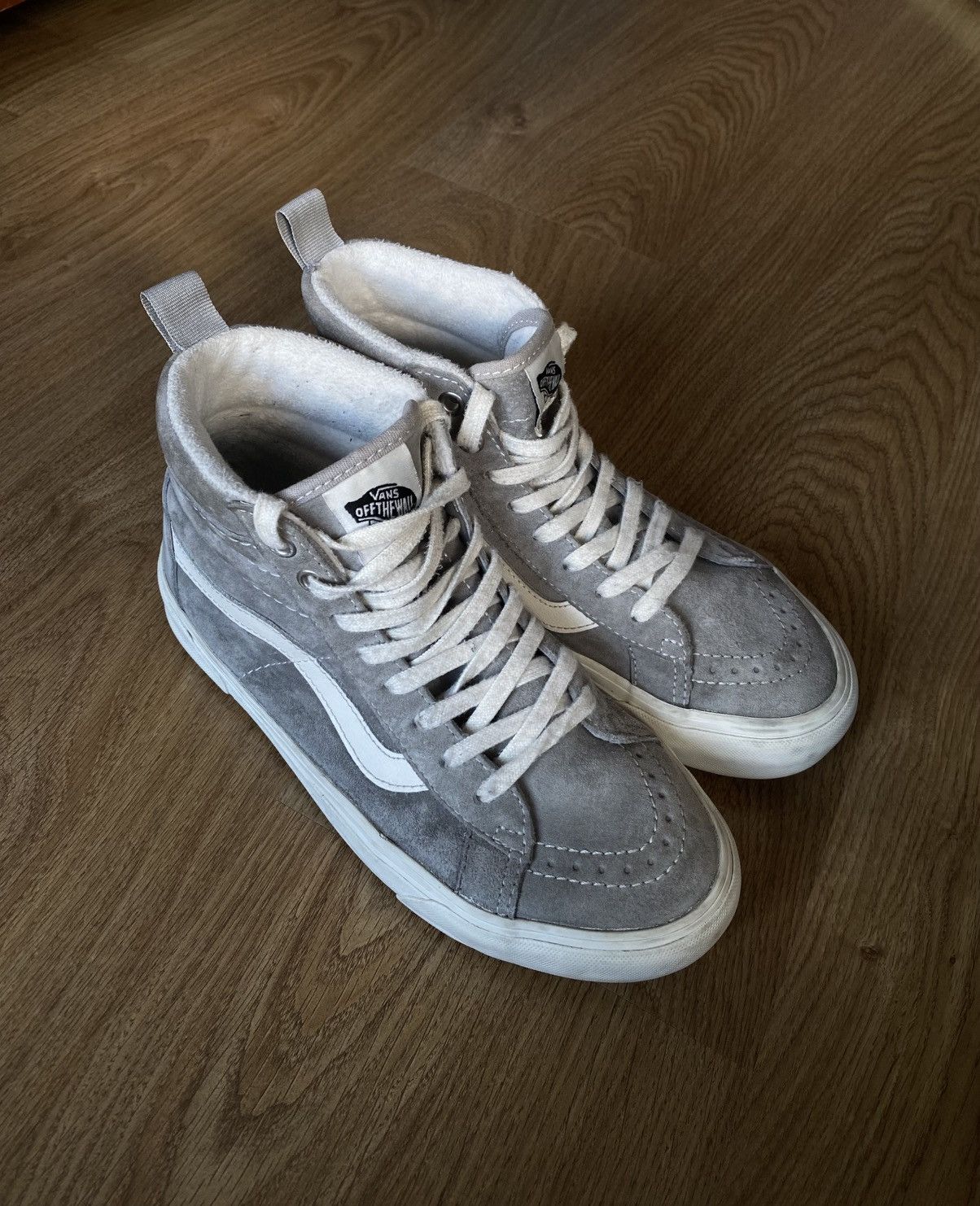 Vans Vans Sk8-Hi MTE Grey Suede High Top Sneakers EU 38.5 US 6.5 Size US 7.5 / IT 37.5 - 1 Thumbnail