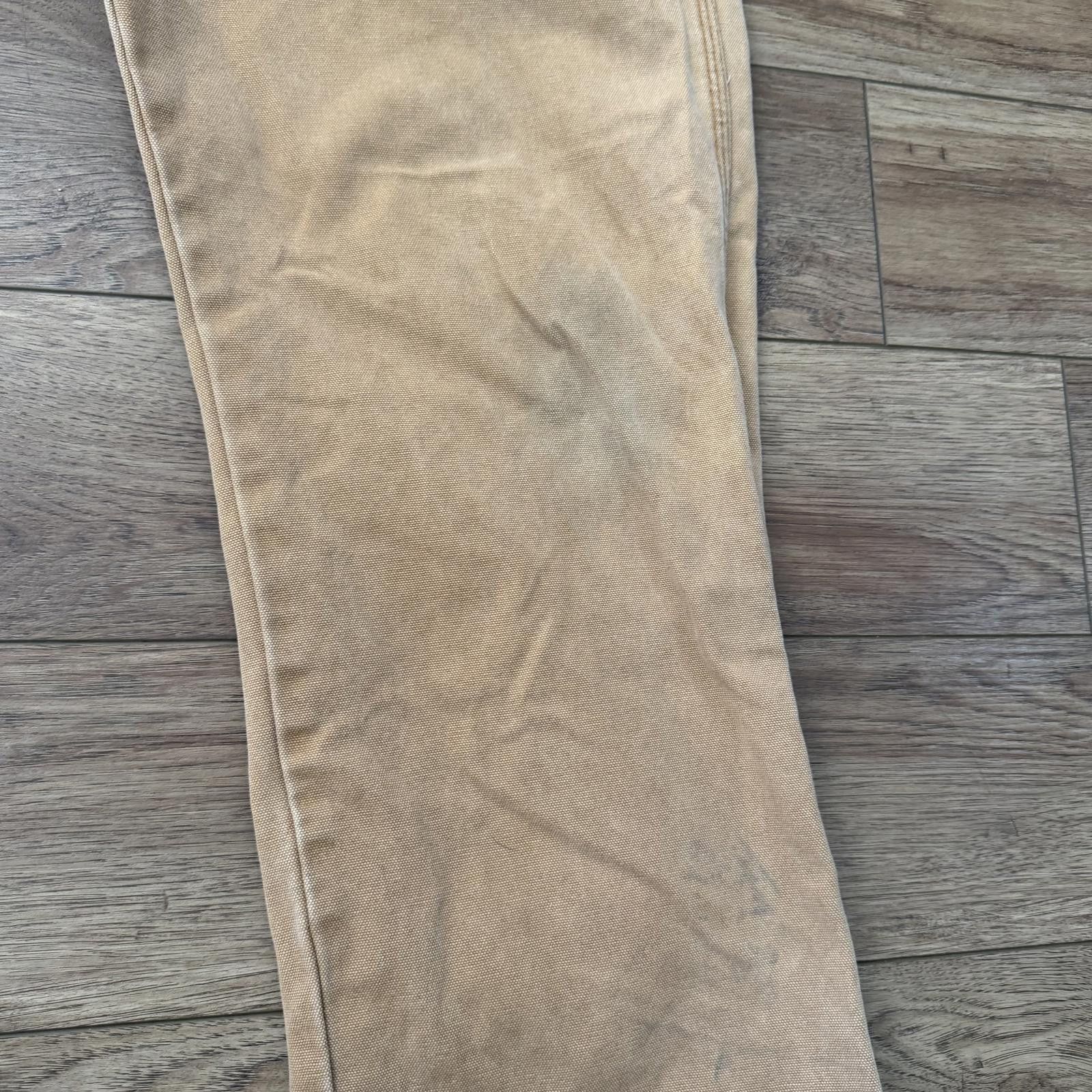 Dickies Dickies Carpenter Tan Distressed Grunge Pants 40x32 Size US 40 / EU 56 - 9 Thumbnail