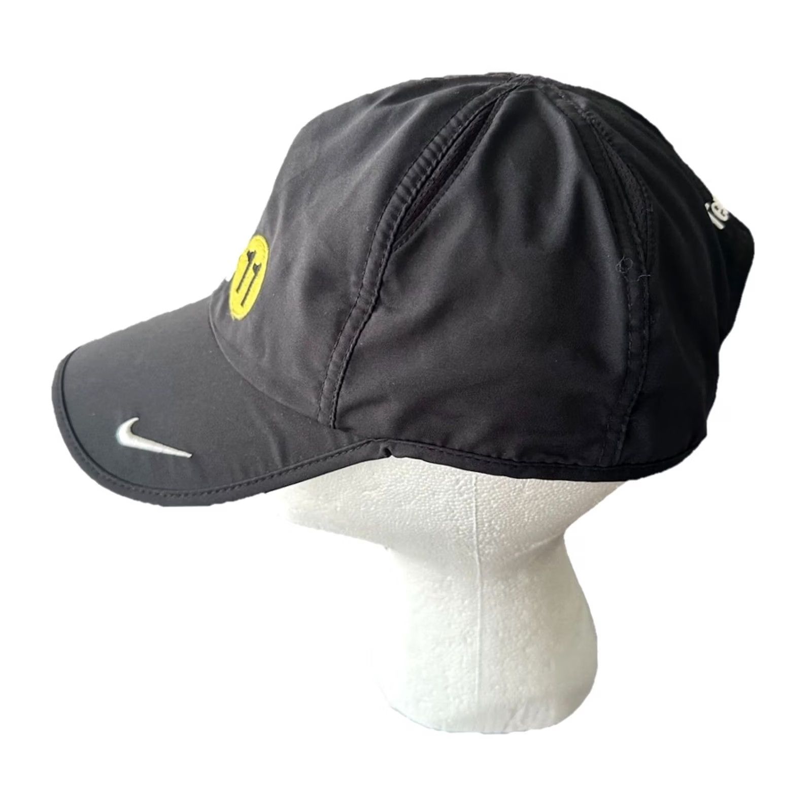 Nike Nike Hat NYC Cap RARE 6 Panel Strapback Black Dri-Fit One Size Unisex Adults City 2011 New York City Size ONE SIZE - 3 Thumbnail