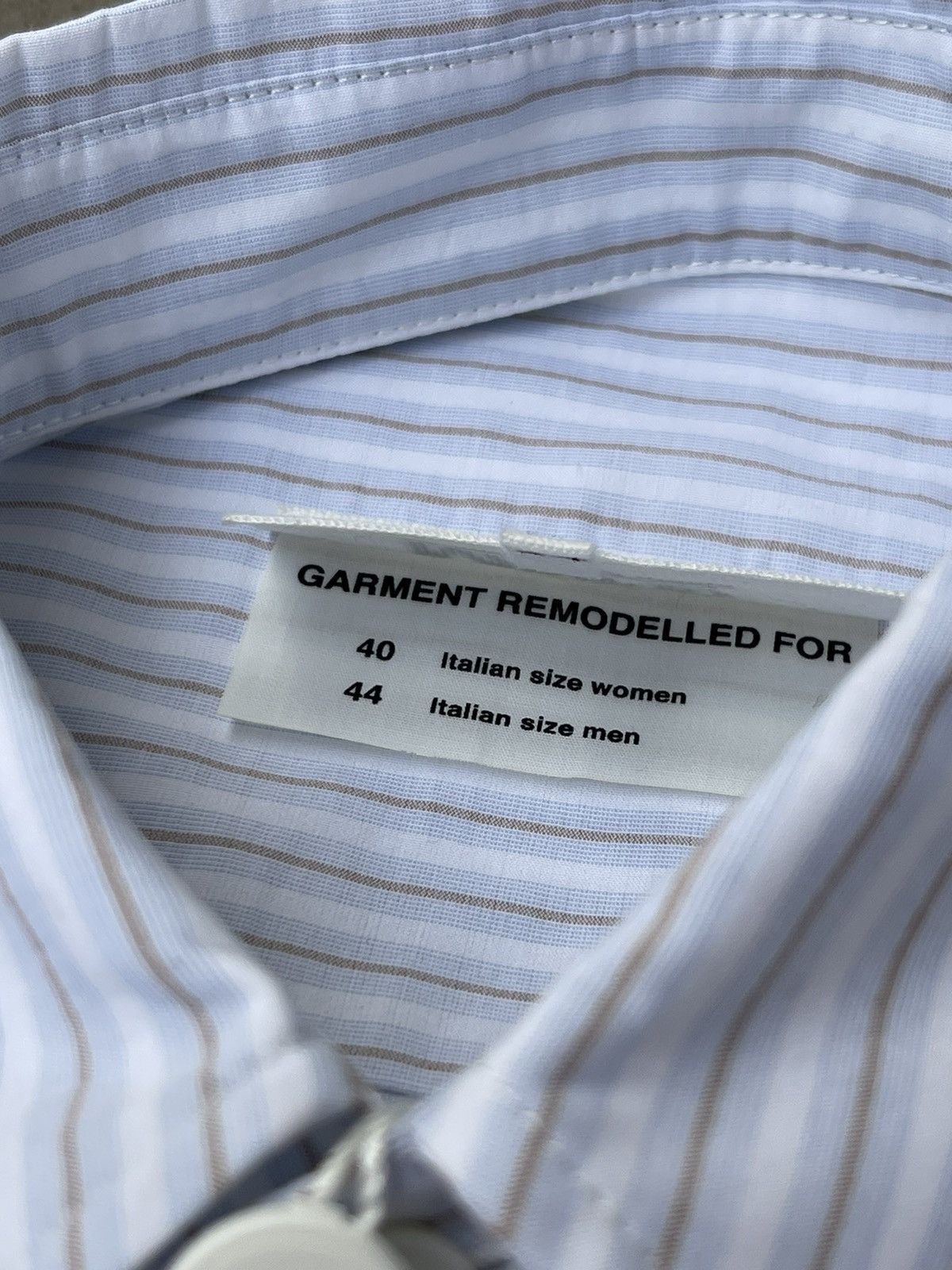 Maison Margiela !DS! SS23 Maison Margiela Stripped Numbers White Shirt Size M / US 6-8 / IT 42-44 - 20 Thumbnail