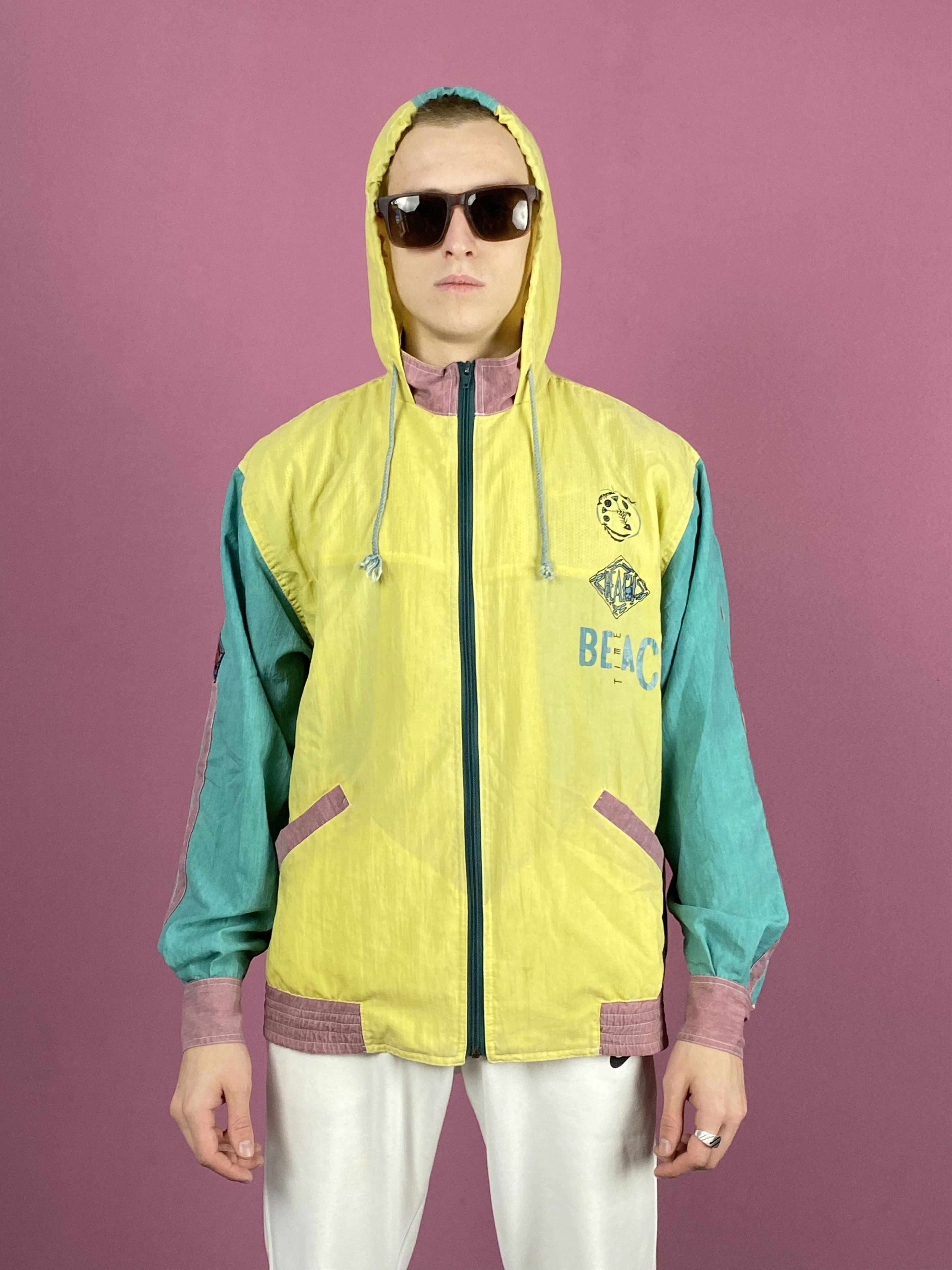 Vintage Beach Vintage Men's Rain Jacket - S Size US S / EU 44-46 / 1 - 3 Thumbnail