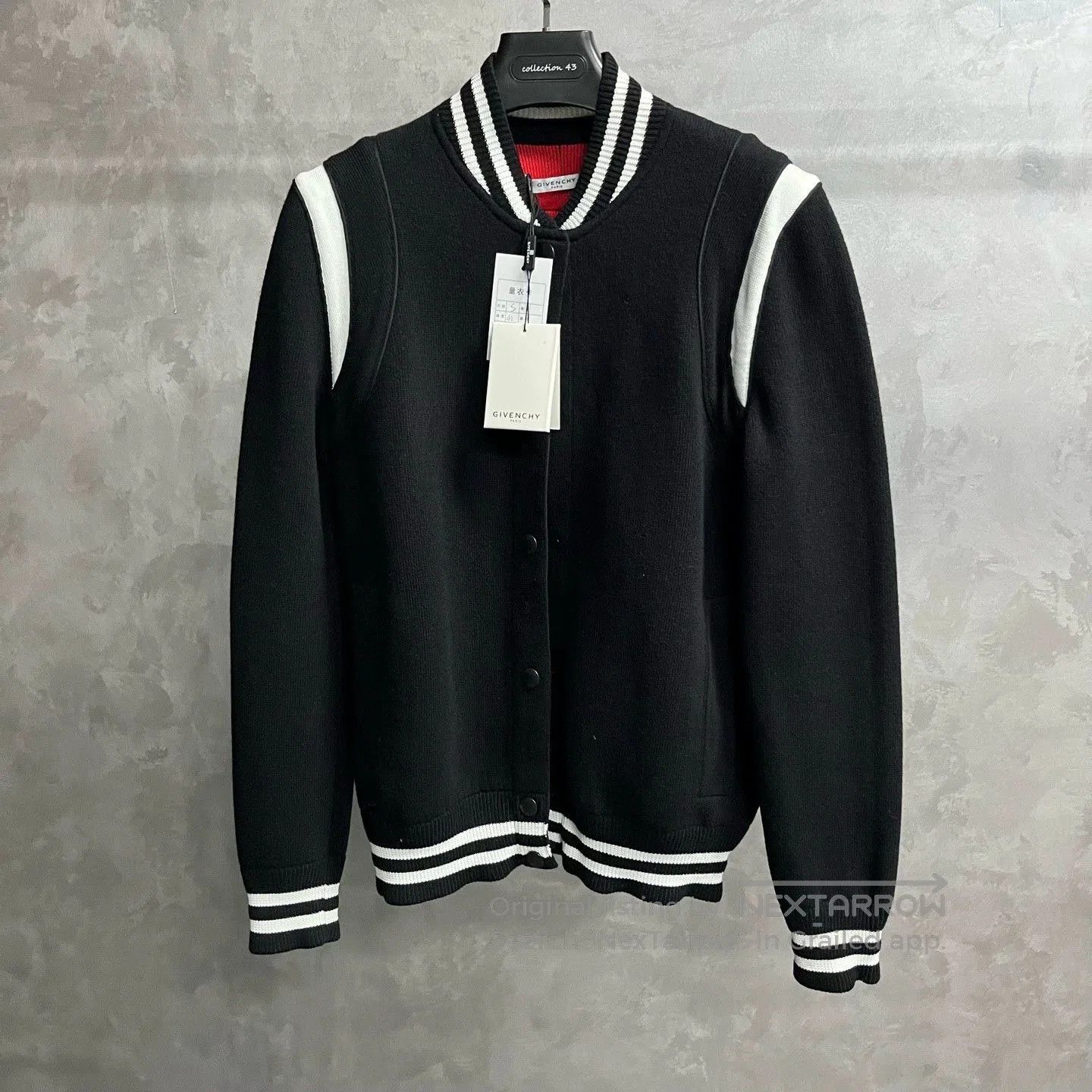Givenchy givenchy black and white striped cardigan jacket. Size US S / EU 44-46 / 1 - 1 Thumbnail