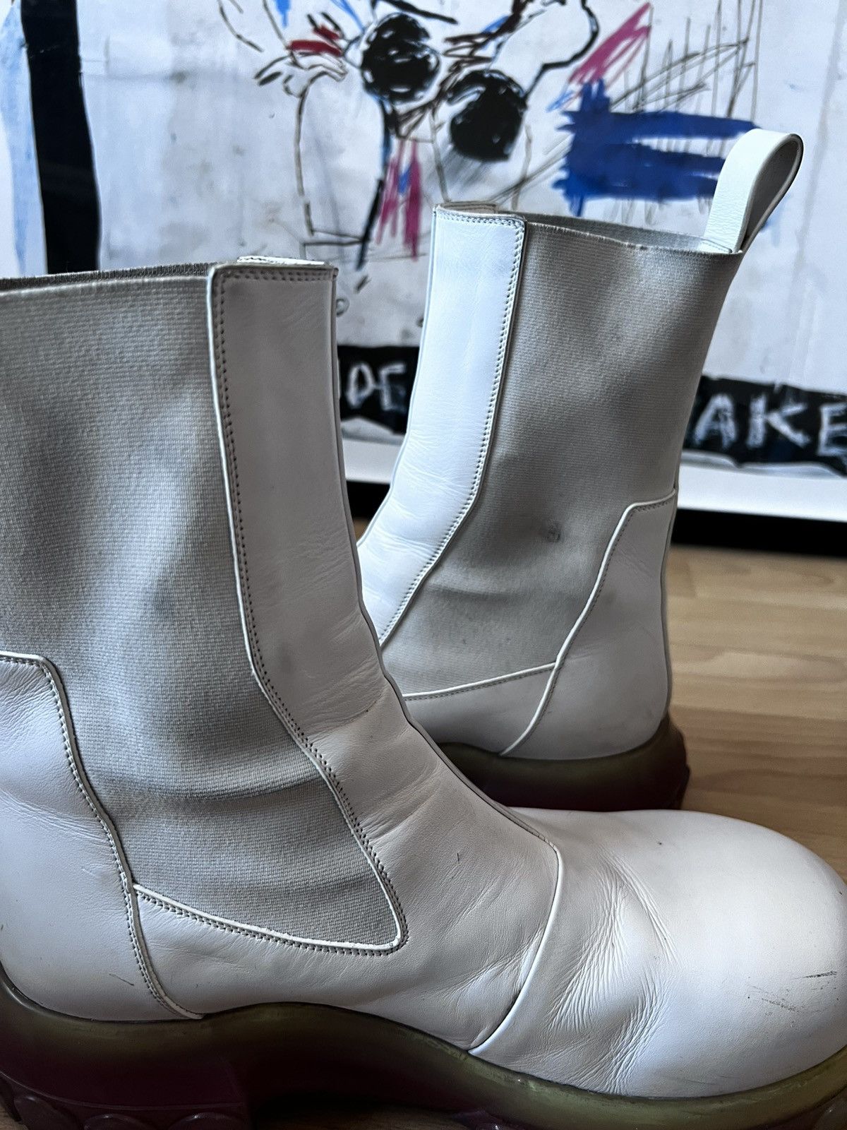 Rick Owens Rick Owen’s Tractor Bozo Beetle Boot Size US 9 / EU 42 - 5 Thumbnail