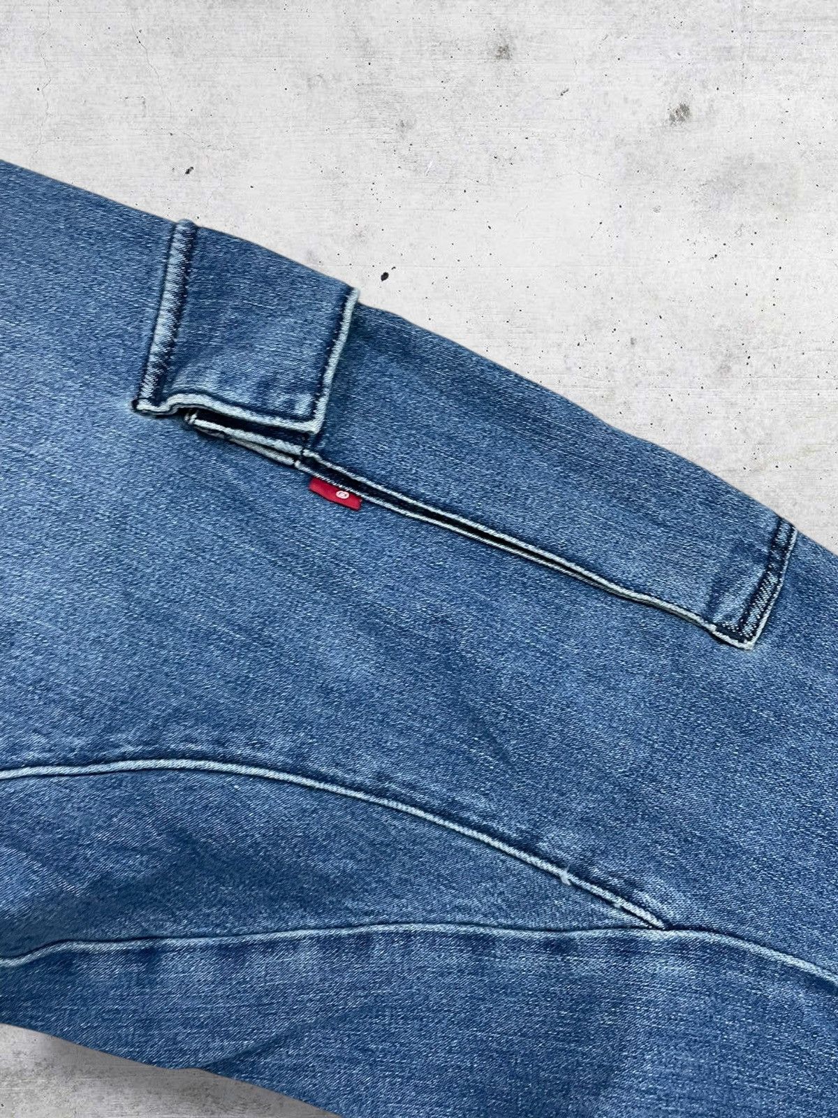 Levi's Vintage Clothing VINTAGE ENGINEERED LEVIS USA DESIGNER TWISTED CARGO DENIM Size US 31 - 15 Thumbnail