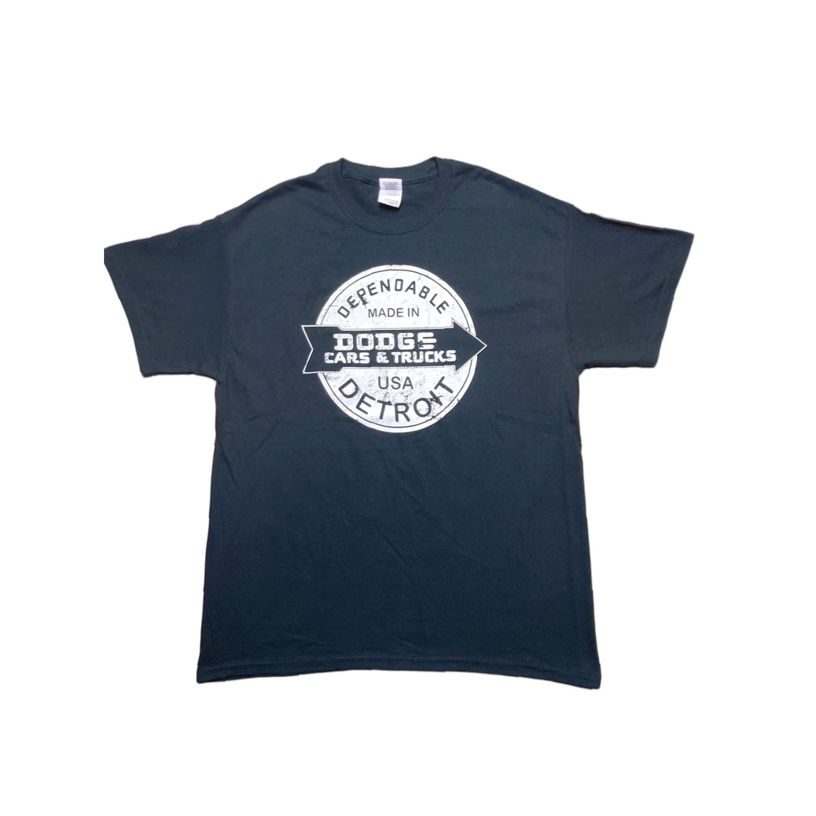 Vintage VINTAGE Dodge T-Shirt Man Large Black Detroit Y2K Cars Trucks Automobile Graphic Shirt Mens Size US L / EU 52-54 / 3 - 1 Thumbnail