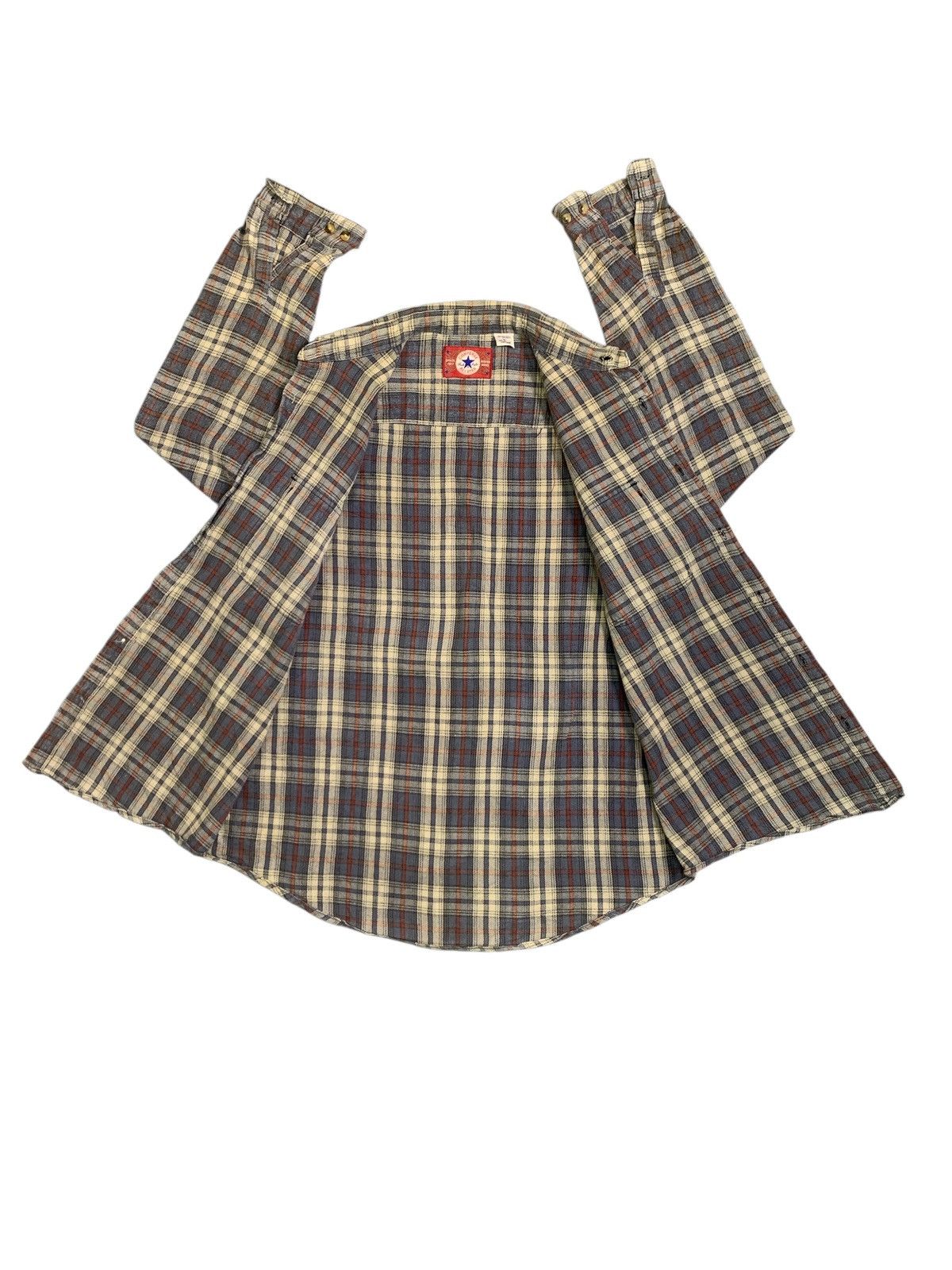 Converse Rare Design Vintage Converse Double pockets Button Ups Shirt Size US L / EU 52-54 / 3 - 3 Thumbnail