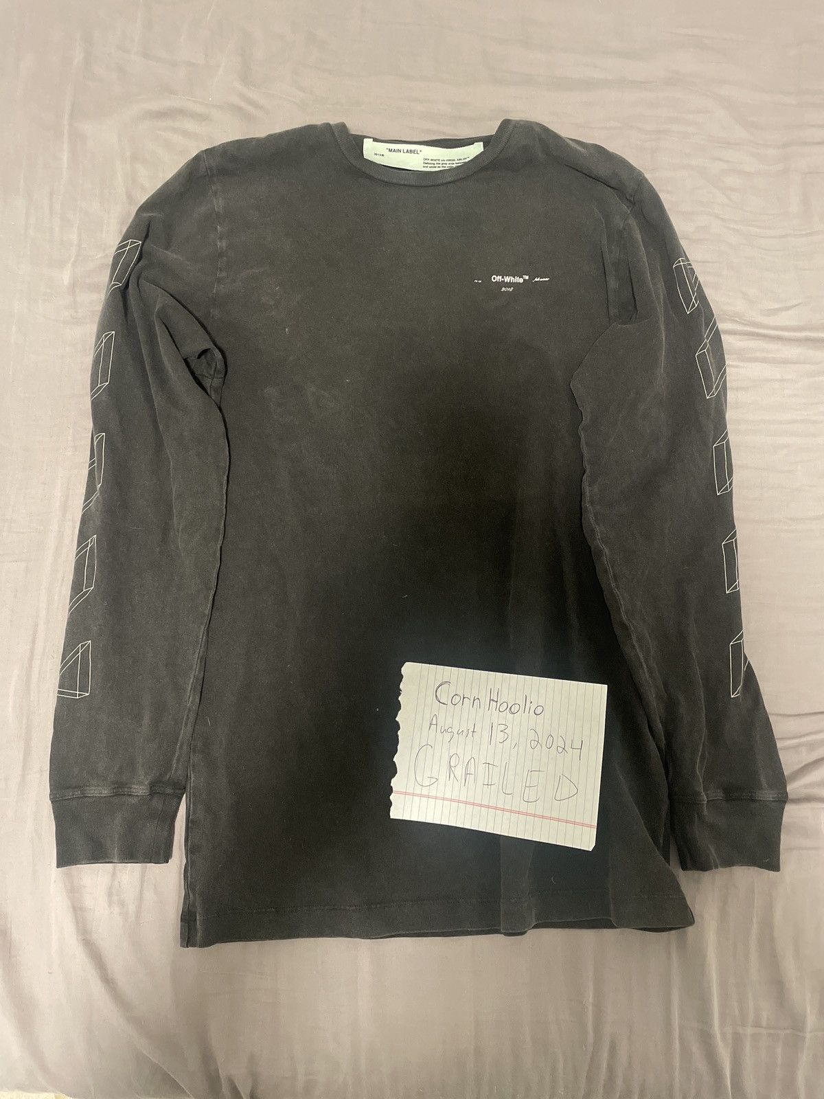 Off-White × Virgil Abloh Off-White Diag Print Tee Size US M / EU 48-50 / 2 - 2 Thumbnail