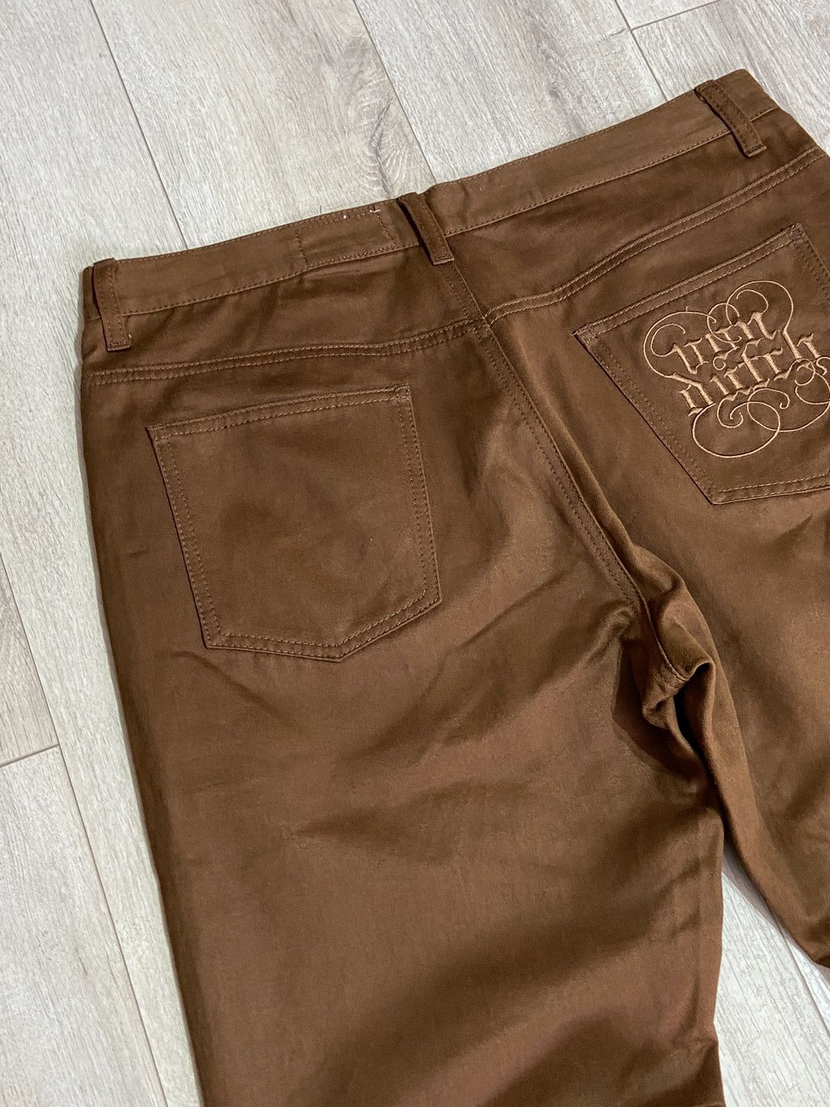 Von Dutch Von Dutch pants brown 34 vintage y2k style Size US 34 / EU 50 - 6 Thumbnail