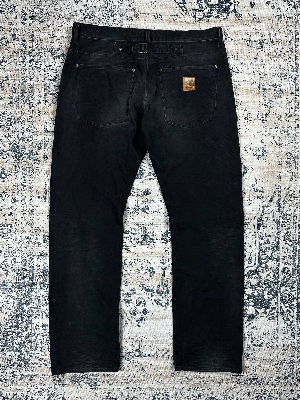 Carhartt Vintage Carhartt Union Made Faded Denim Roper Pant Size US 36 / EU 52 - 1 Thumbnail
