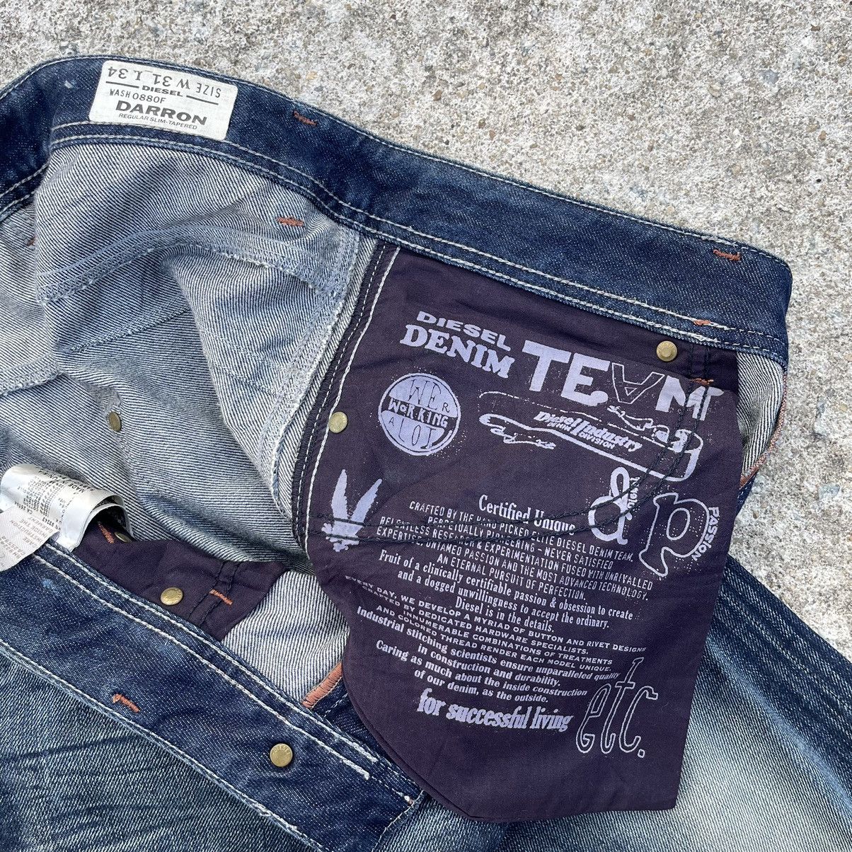 Designer × Diesel 🔥 Diesel Industry Distressed Denim Streetwear W32🔥 Size US 32 / EU 48 - 16 Thumbnail