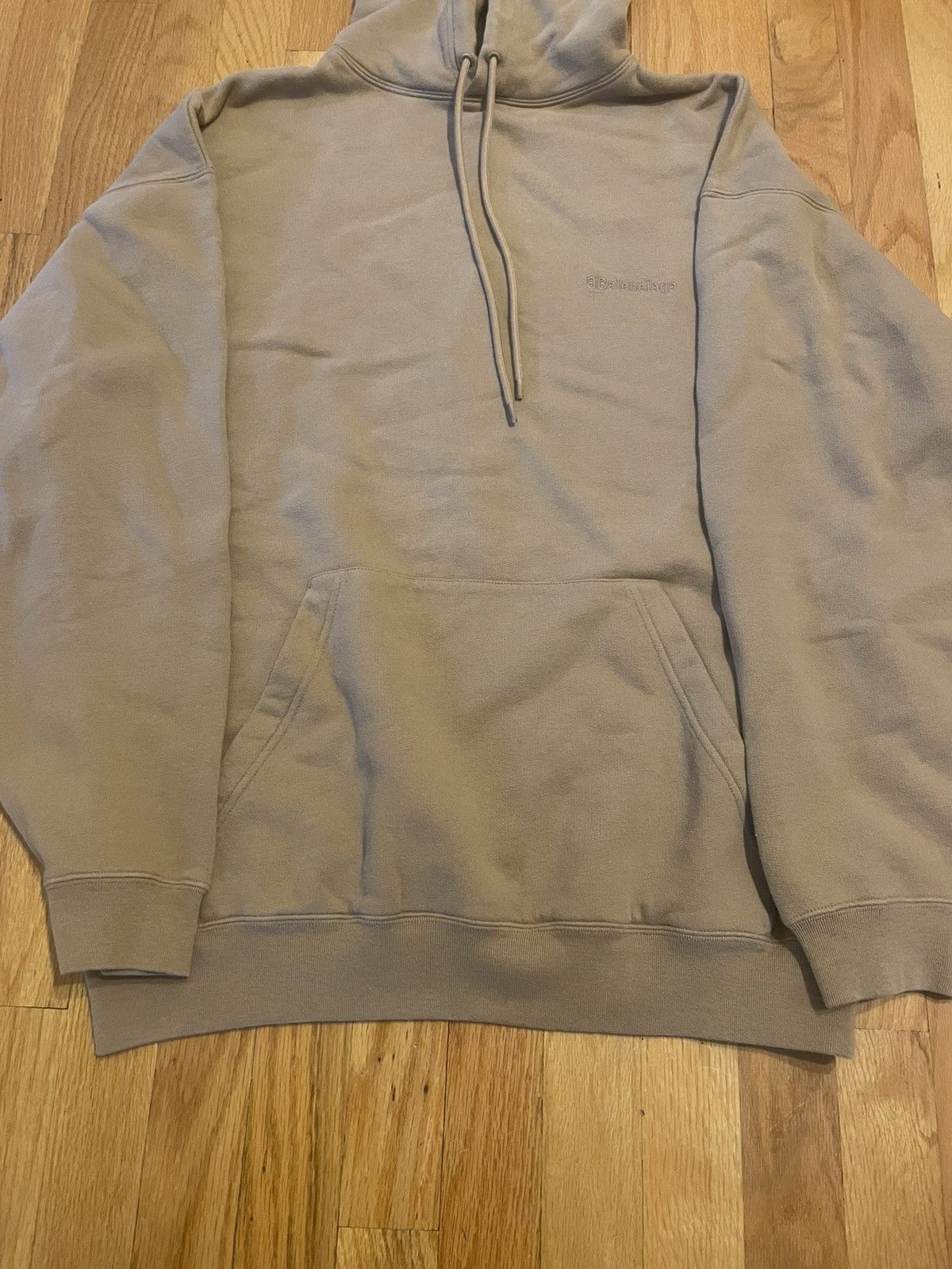 Balenciaga New Balenciaga Tonal Logo Hoodie Size Large Size US L / EU 52-54 / 3 - 4 Thumbnail